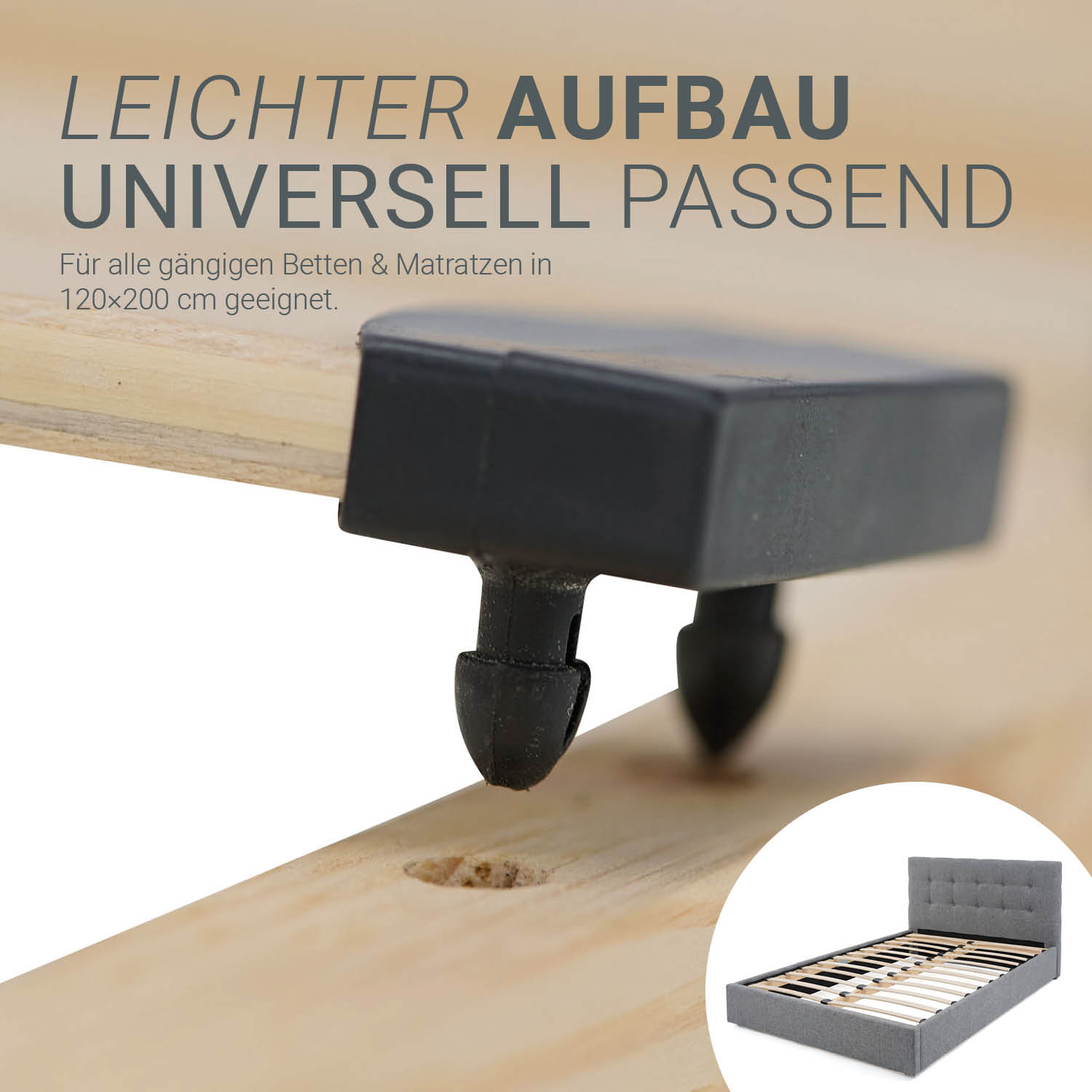 Bed Slats 120x200 cm Wood Slats for Bed Base Slats Slatted Mattress Base Slatted Frame