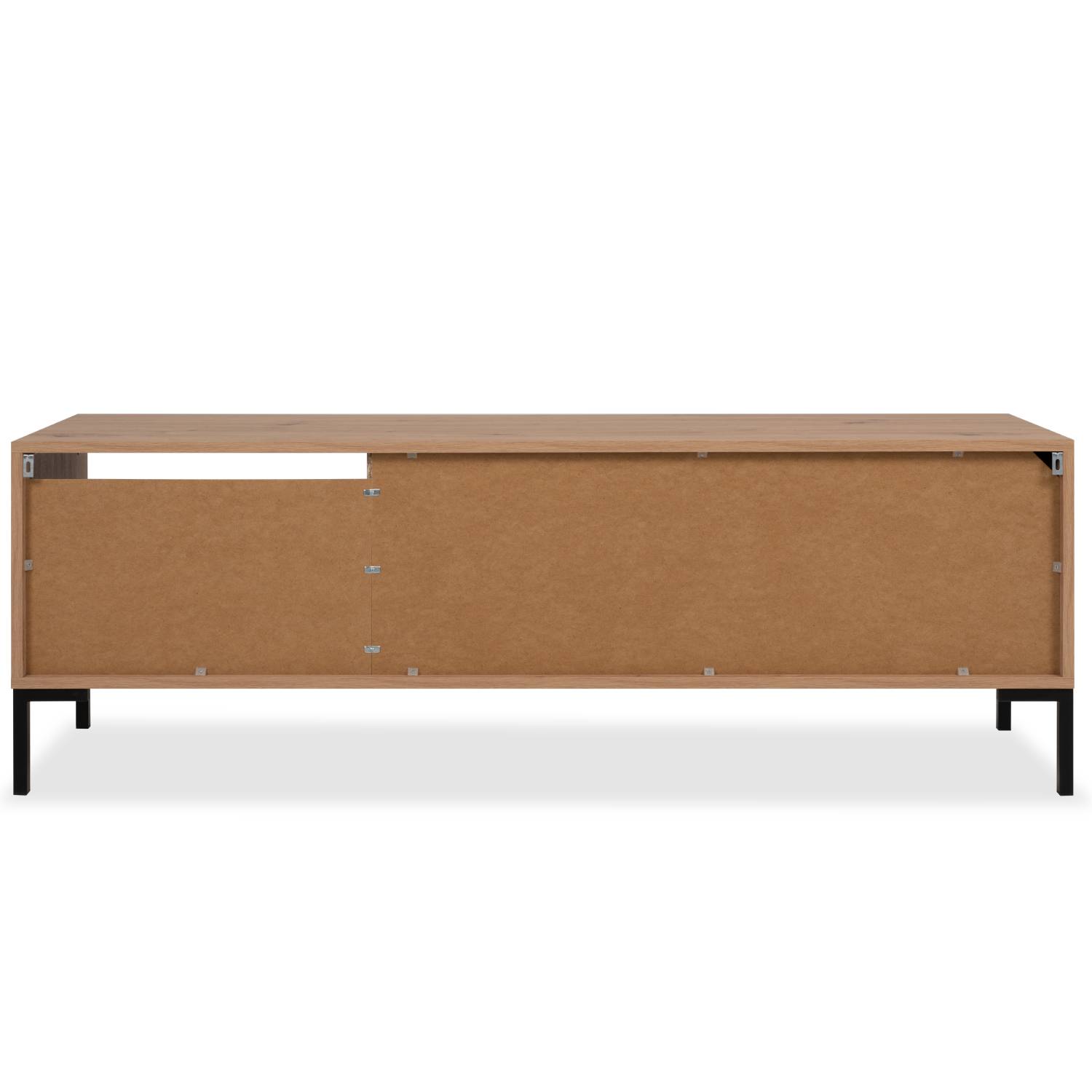 TV Board Wood Oak TV Cabinet Lowboard Sideboard TV Bench Industrial Style
