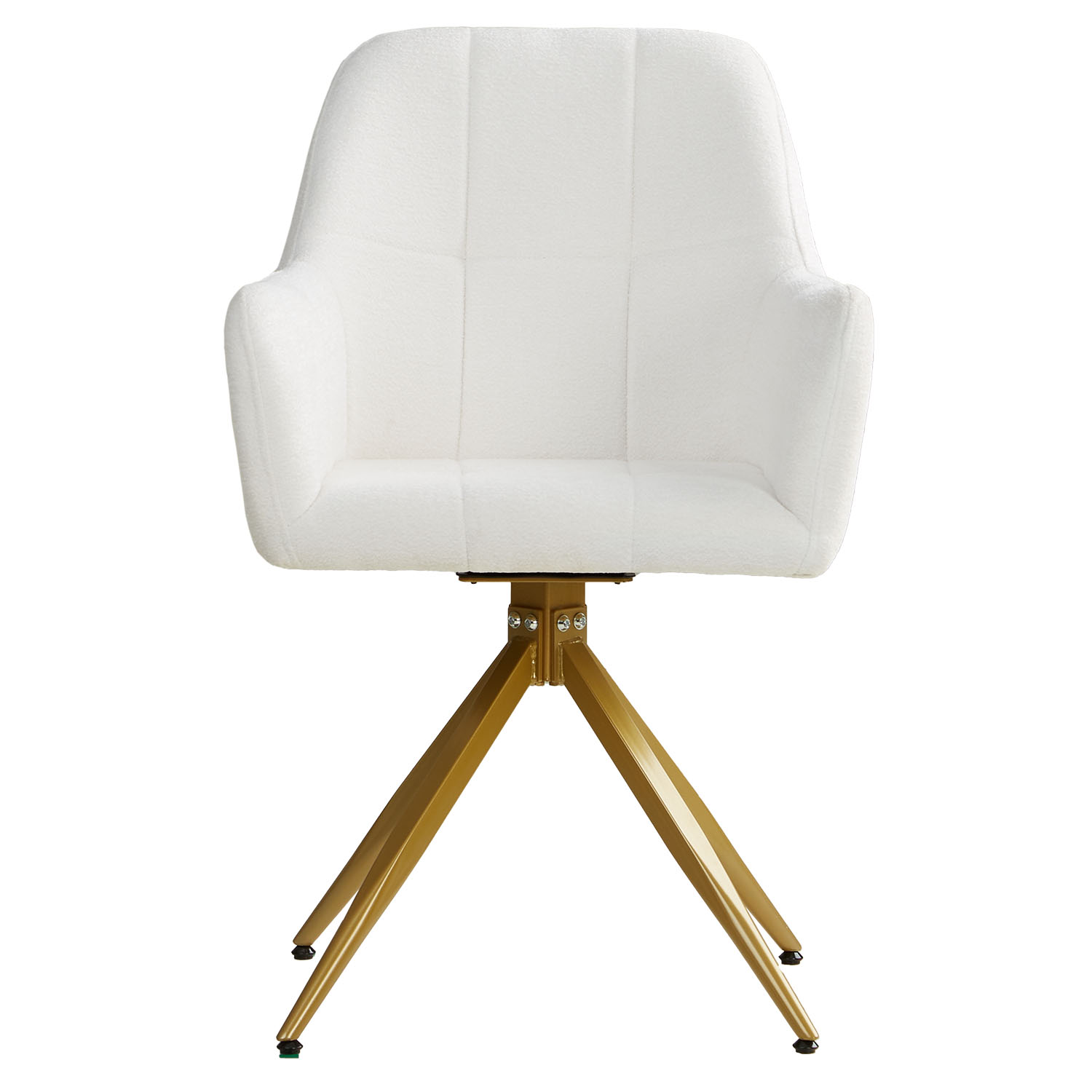 Dining Chair Set of 1, 2, 4 or 6 Modern Egg Chairs Bouclé Beige Armchairs Dining Room Chairs Upholstered Chairs Eames Chairs