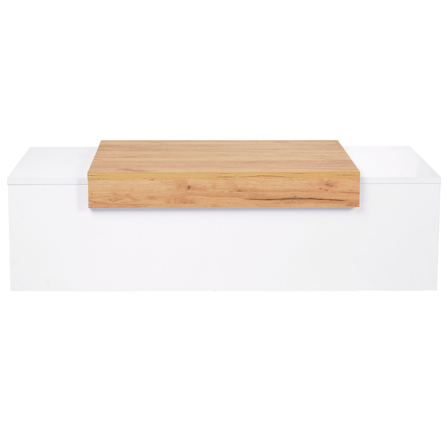 Living Room Table Coffee Table Wood White Oak Sofa Table Natural Wooden Table Side Table Modern
