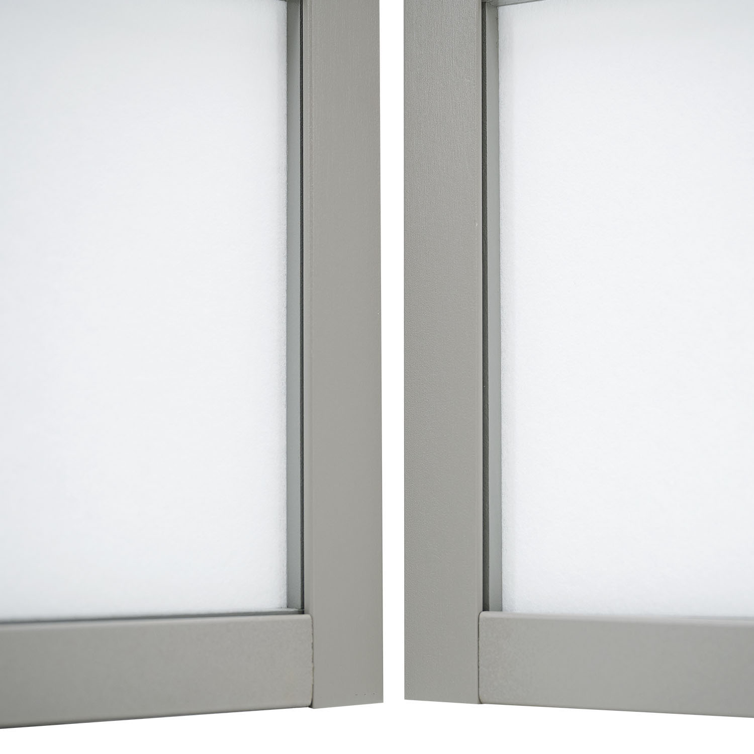 Paravent Grey Shoji | 5-panel | Wood | Room Divider | Partition Privacy Screen