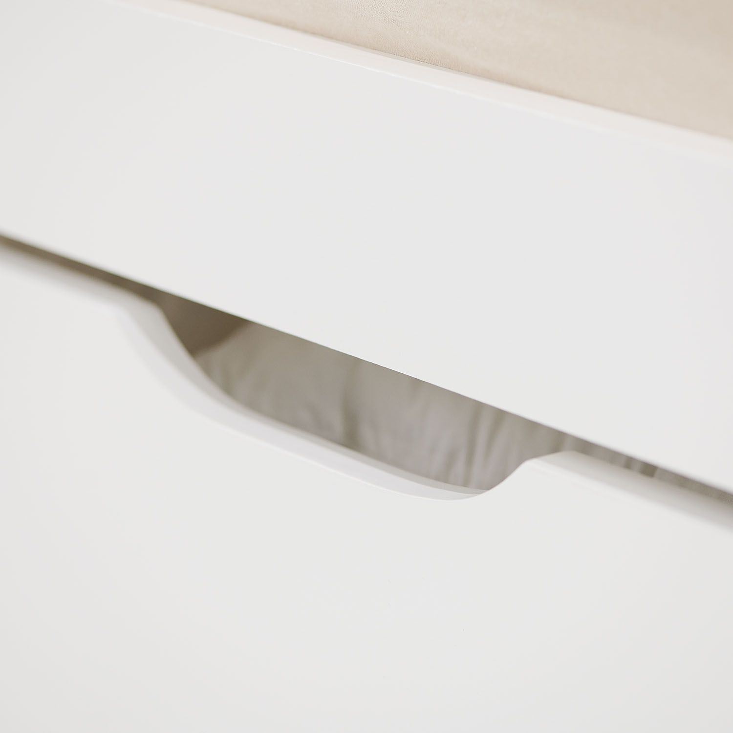 Children's Bed 90x200 cm White | House Bed with Fall Protection and Bed Drawer | Montessori | Single Bed | with Slatted Frame | Wood