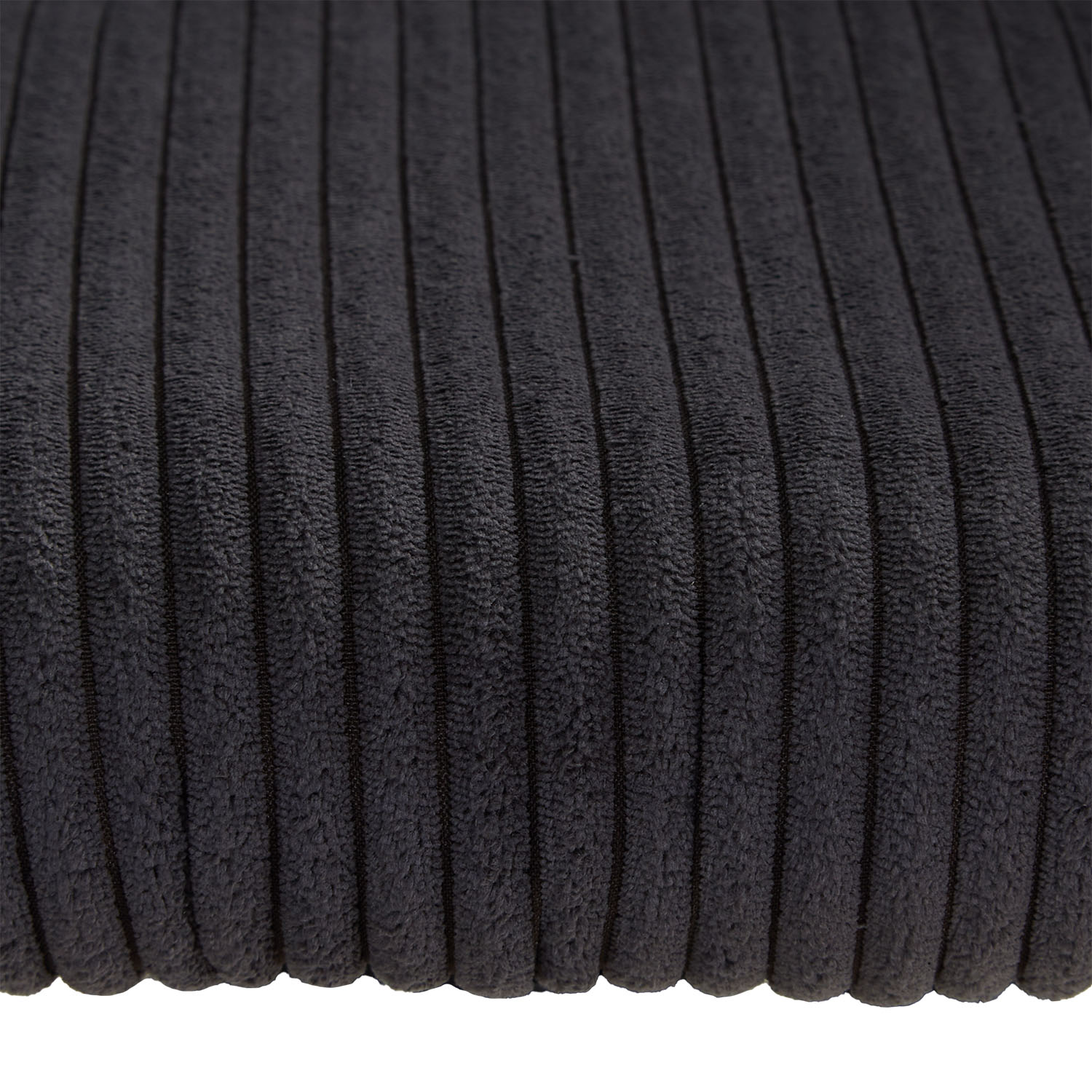 Upholstered Chair Corduroy Grey | single | swivel | with Armrests | Kitchen Dining Room Office