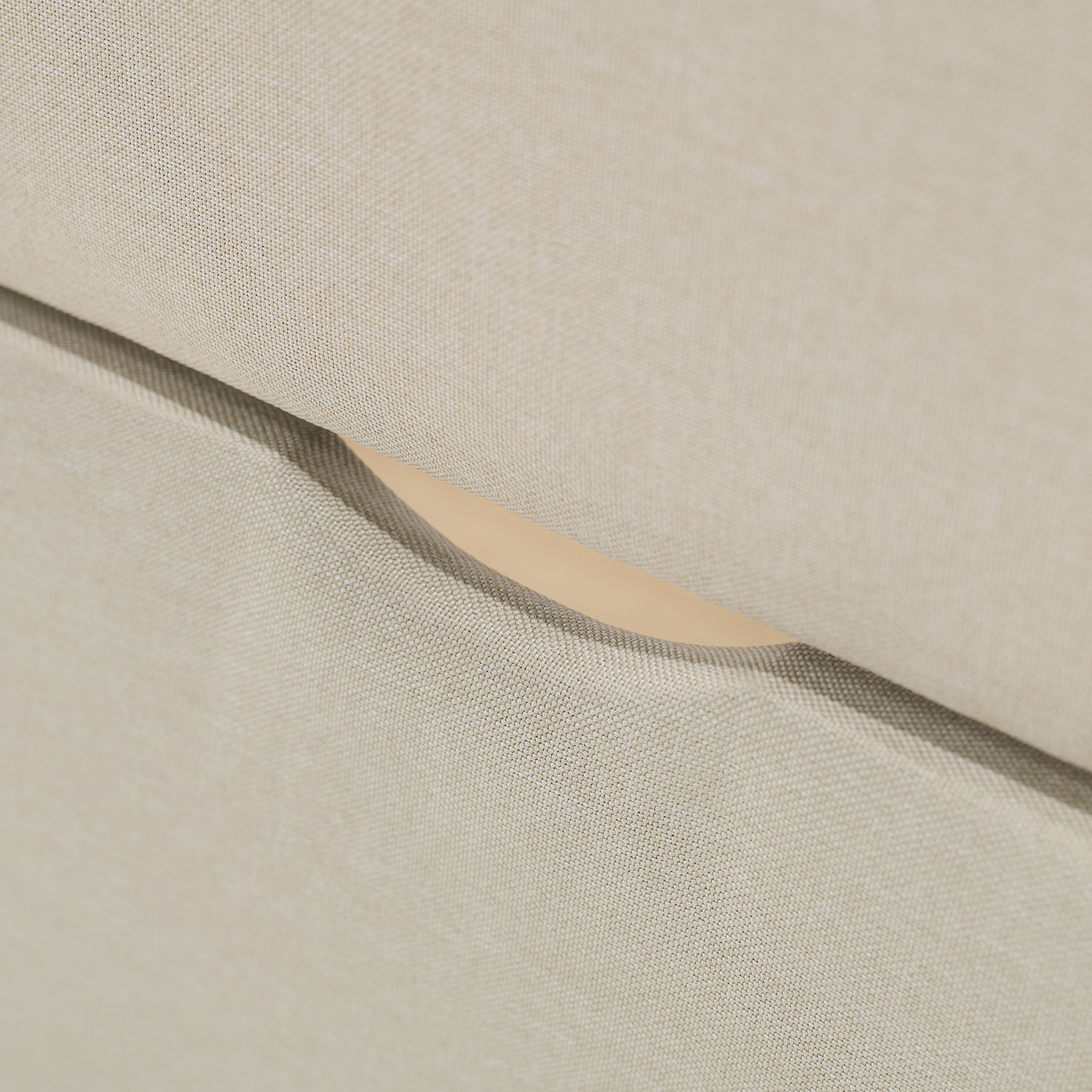 Upholstered bed 120x200 cm beige | with slatted frame | with 2 bed drawers | double fabric bed frame