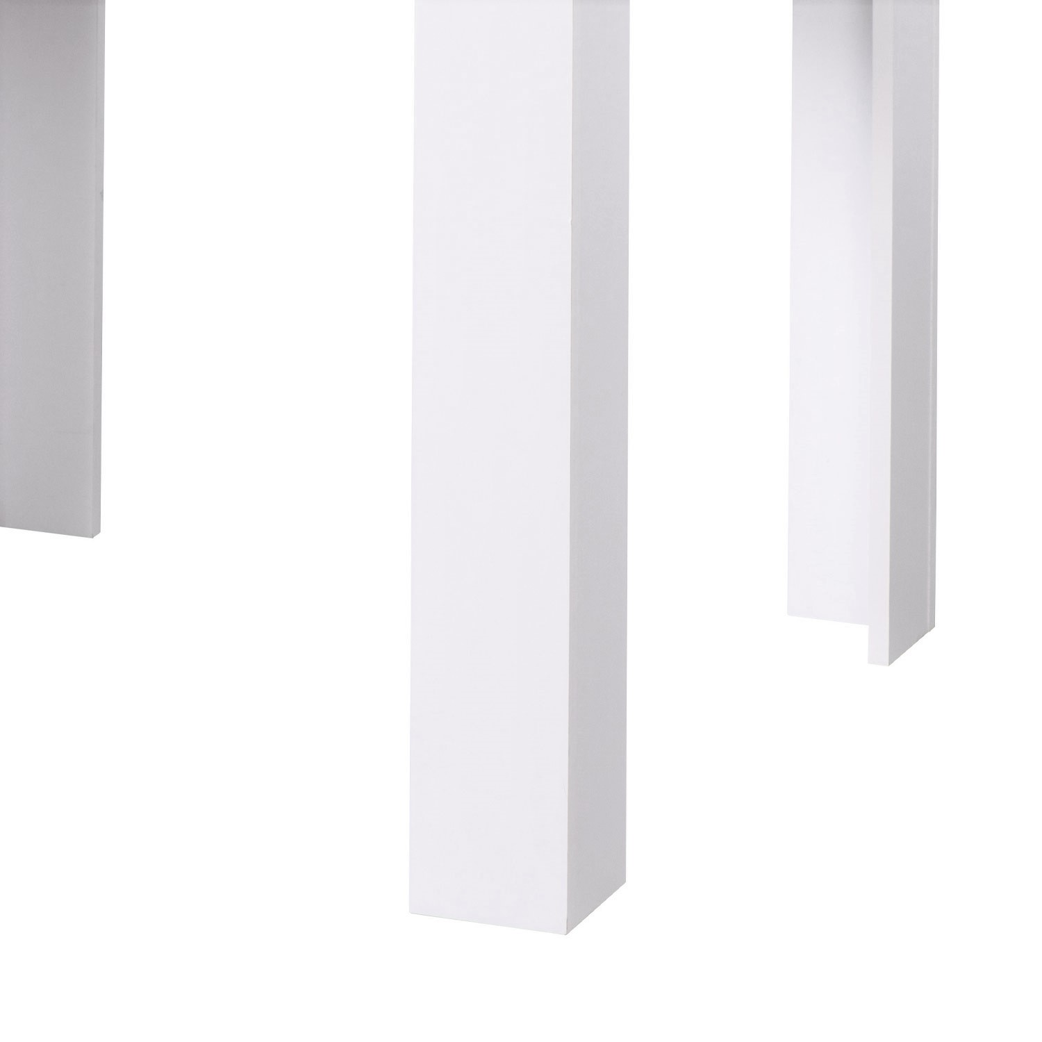 Dining Set (3-piece): White dining table (80x80 cm) with 2 brown velvet upholstered chairs with armrests