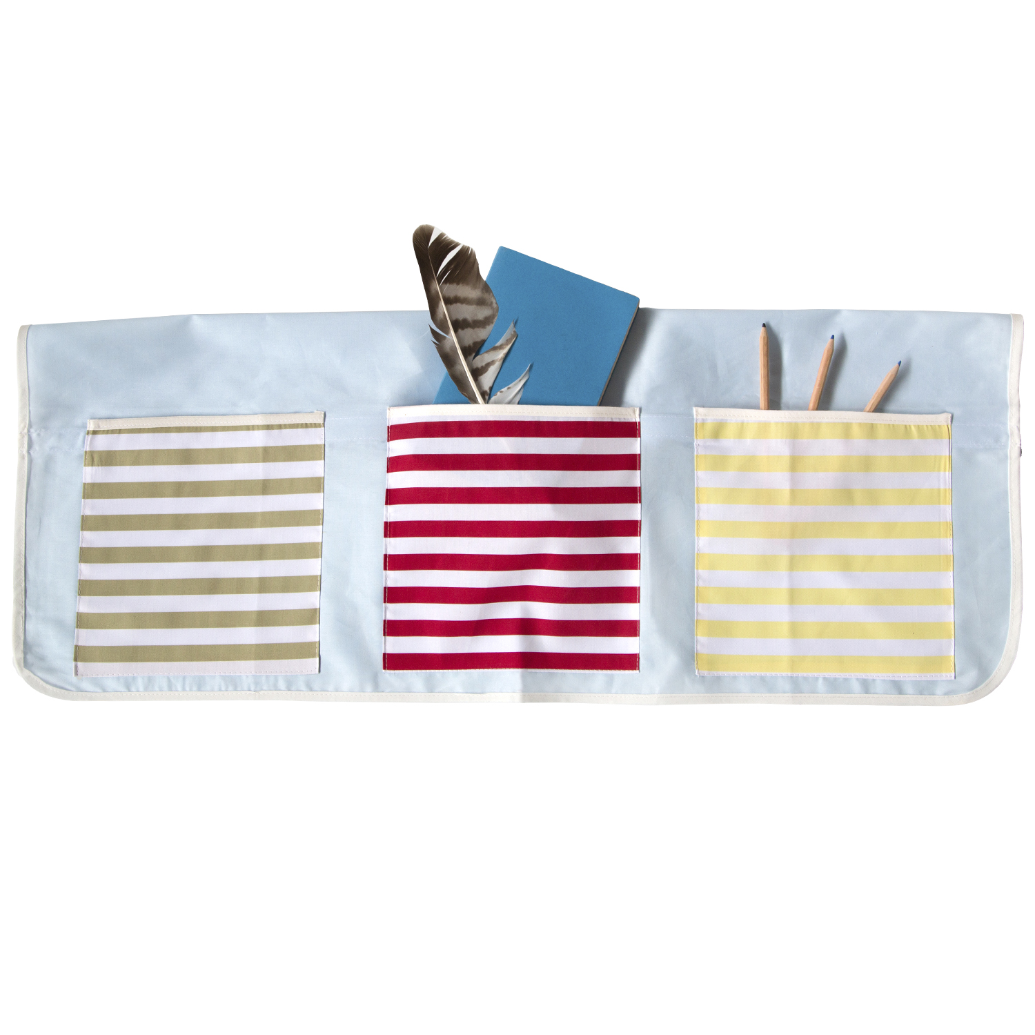 Loft Bed Kids 90x200 cm White with Curtain Blue Pirate | Tower | Slide | without Slatted Frame