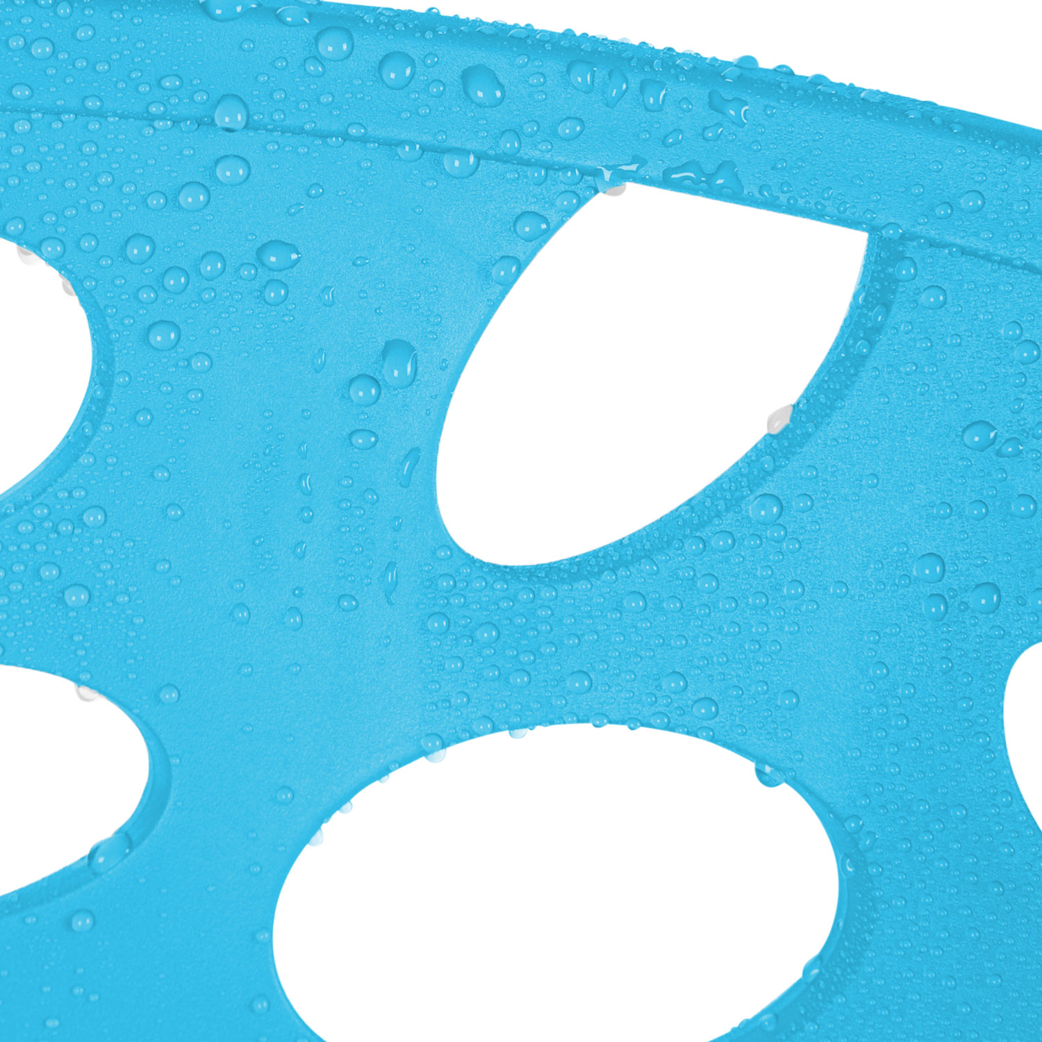 Garden chair Set of 4 Modern Blue Camping chairs Outdoor chairs Plastic Stacking chairs Kitchen chairs