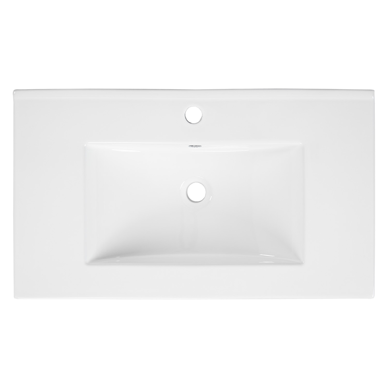 Bathroom cabinet 80 cm Natural Wood Oak Storage Vanity unit Bathroom furniture Sink unit Washroom wall cabinet