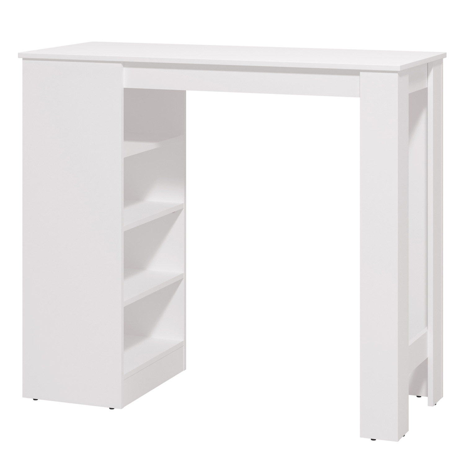 Bar table 120x50 cm Oak White Bartop table Wooden Kitchen Table Breakfast bar table High table Pub table Dining table