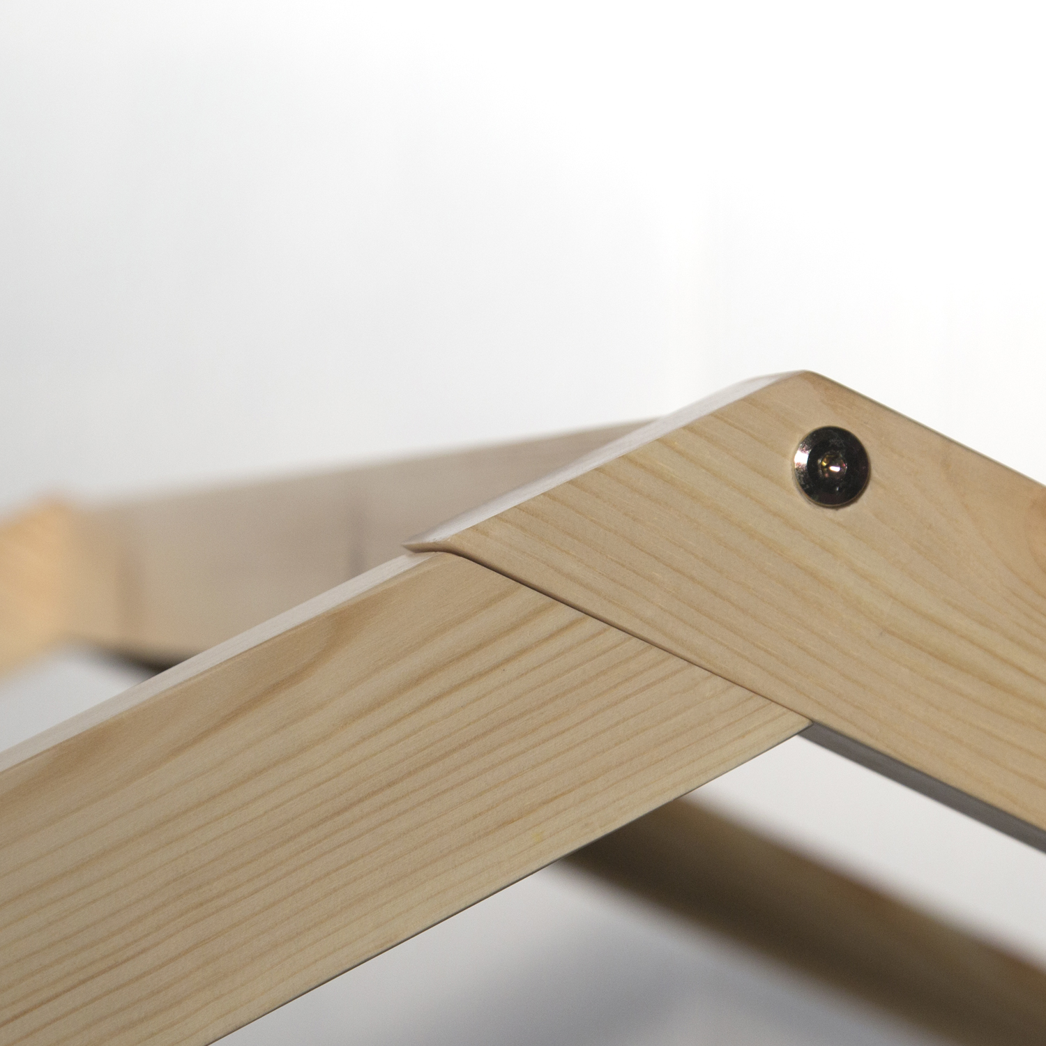 Children's Bed with mattress 90x200 House Bed Kids Bed Wooden Bed Natur Cot Drawer