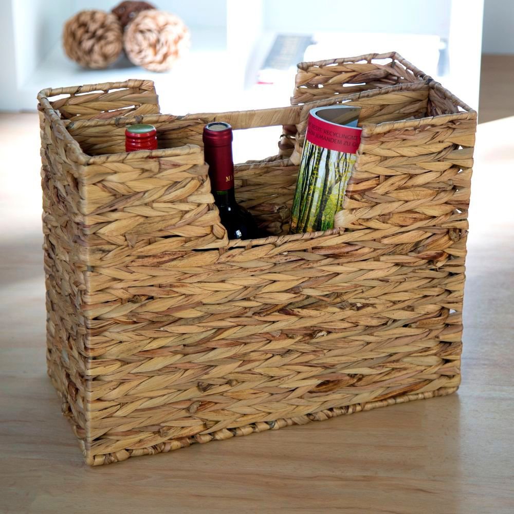 Newspaper stand magazine holder Sea Grass