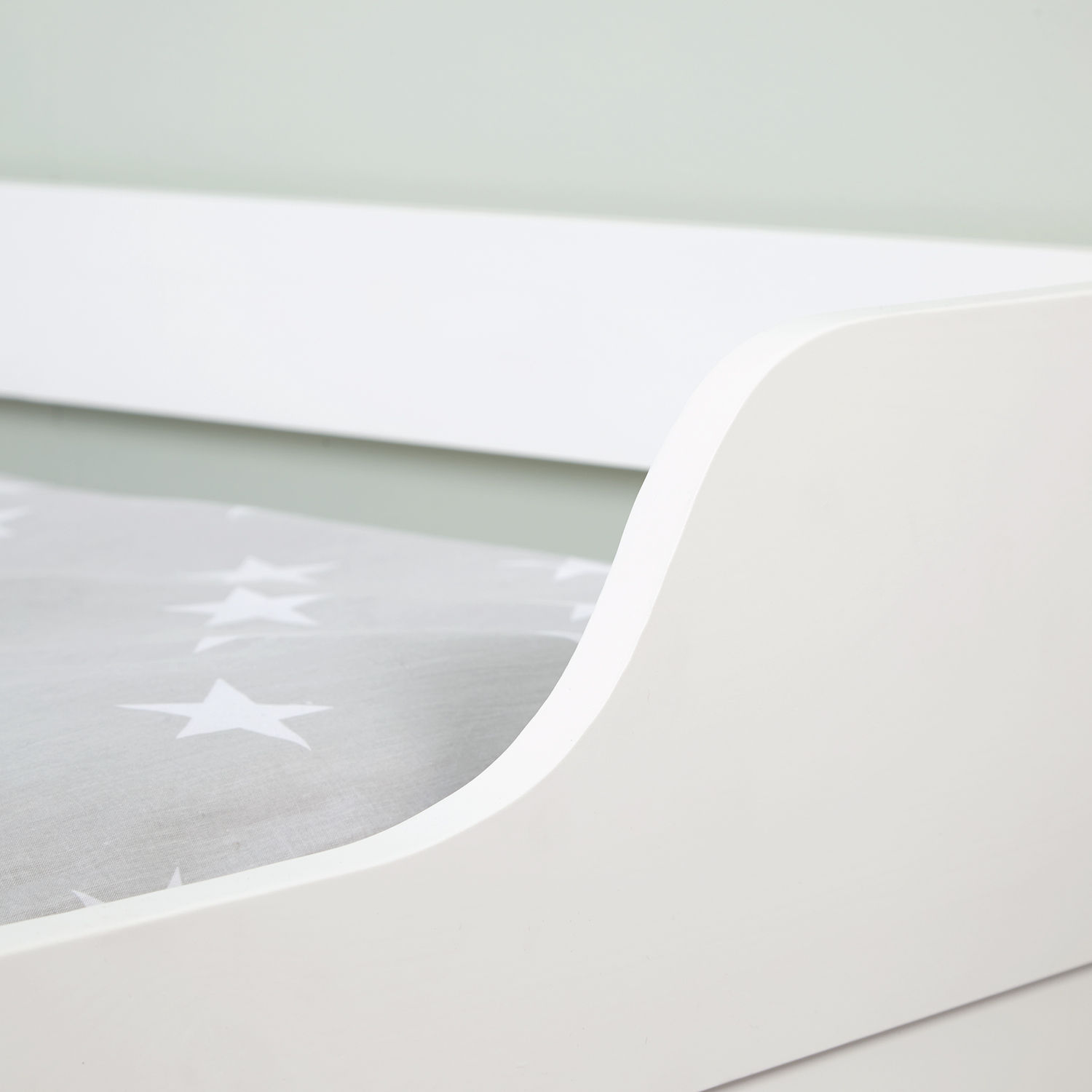 Wood Bed 90x200 cm White | with Storage | Cabin Bed with Bed Drawer | with Slatted Frame | Kids Youth Guest Bedroom