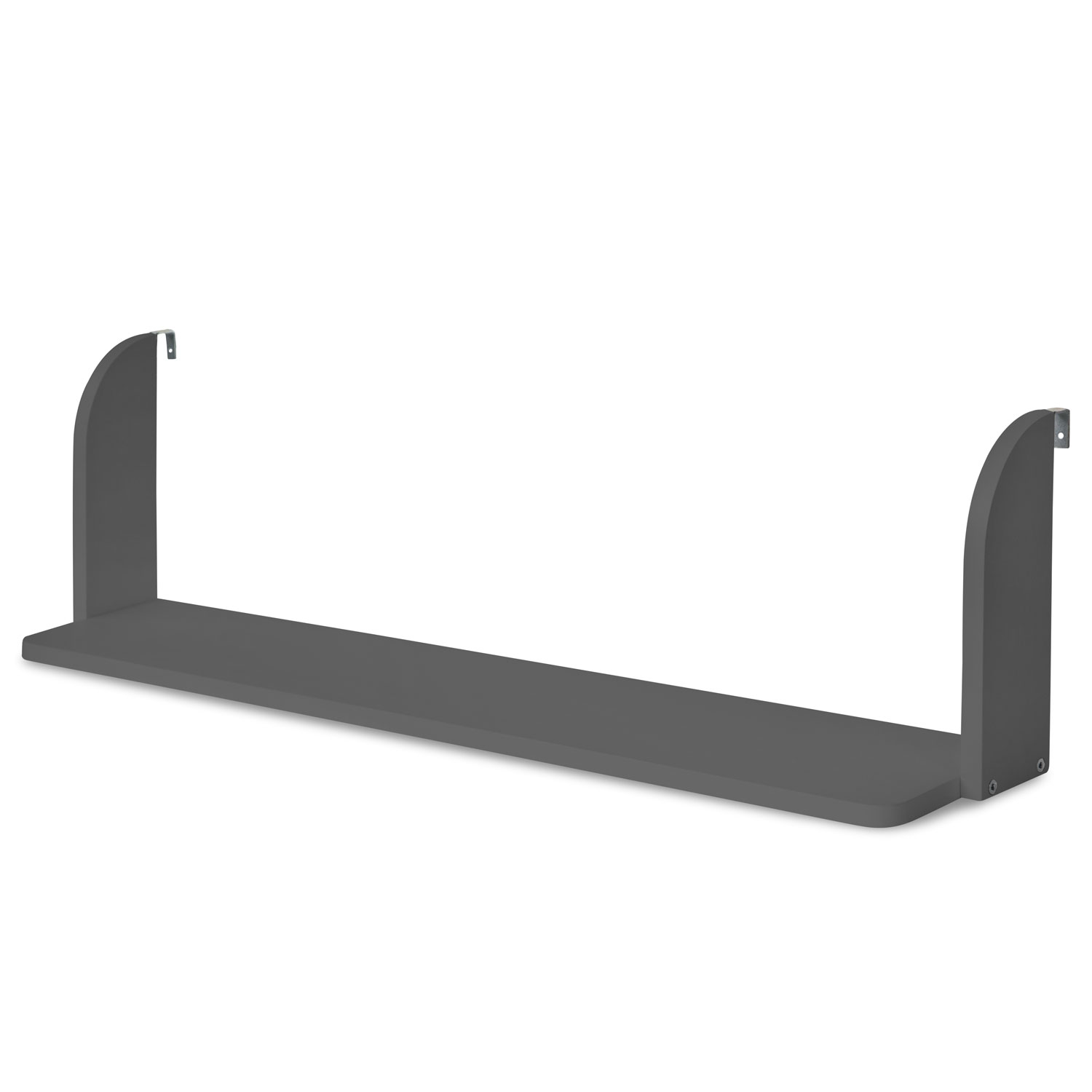 Hanging Shelf Bunk Bed Bookshelf Suspended Rack Grey Wood 1 Shelf