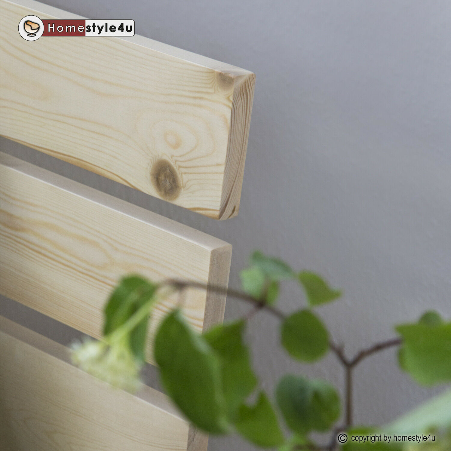 Wood Bed 180x200 cm Natural | Double Bed | with Slatted Frame | Solid | Kids Youth Guest Bedroom Wood Bed 180x200 cm Natural | Double Bed | with Slatted Frame | Solid | Kids Youth Guest Bedroom