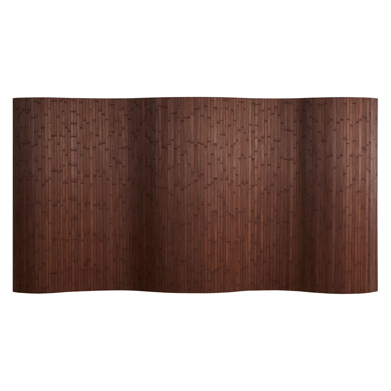 Paravent Bamboo Height 145 cm Dark Brown | Room Divider | Partition Privacy Screen