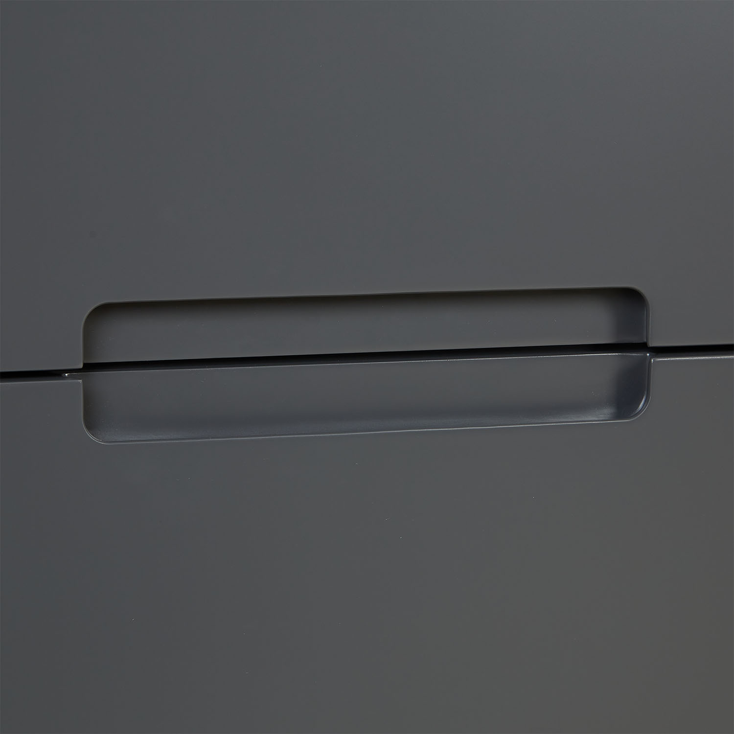 Bathroom mirror and cabinet 60 cm Grey Storage Vanity unit Bathroom furniture Sink unit Washroom wall cabinet