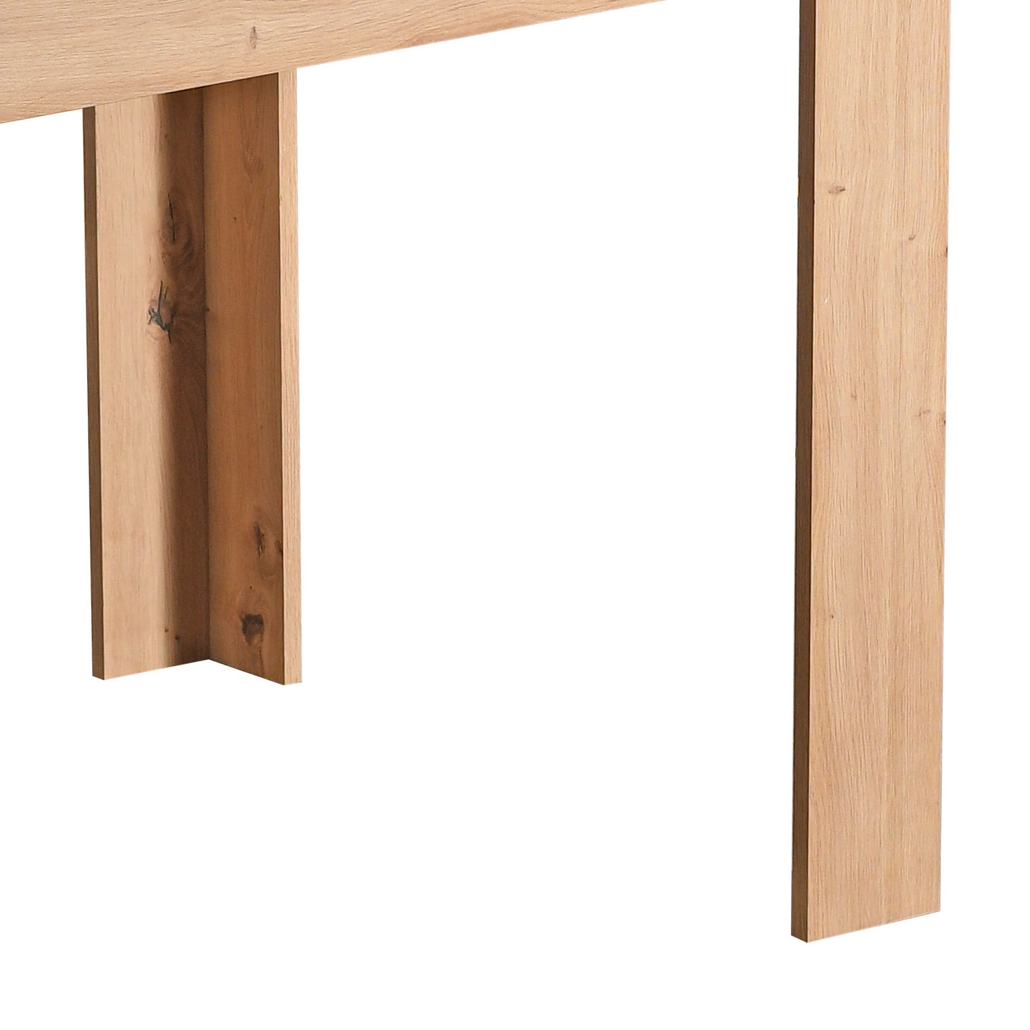 Esstisch Esszimmertisch Holztisch Küchentisch 135x80 cm Holz Massiv Eiche Schwarz