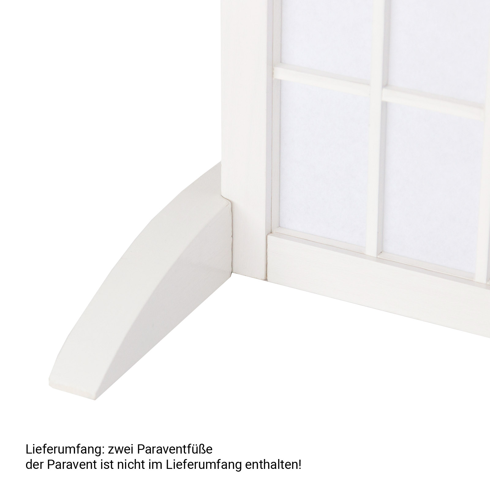 Room Divider Stand white Foot for Screen Partition Spanish Wall Privacy Screen