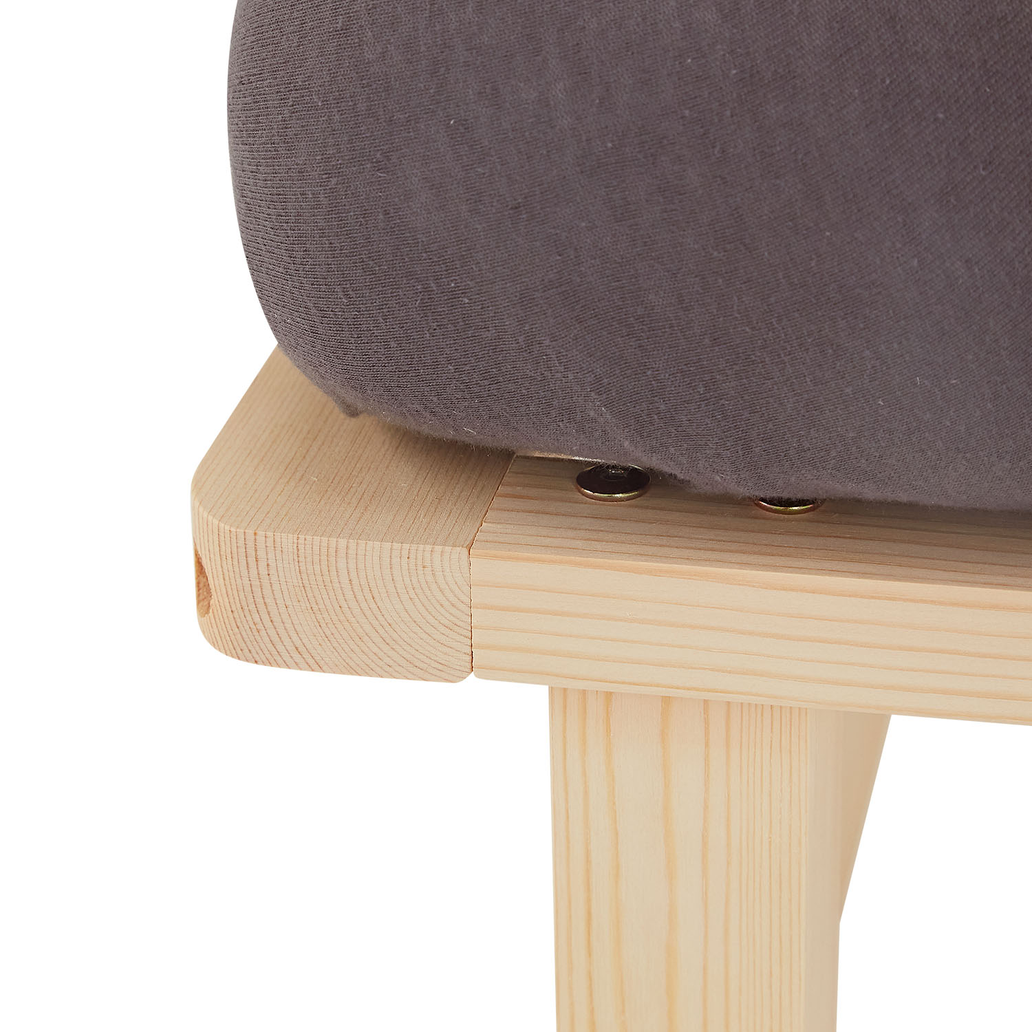 Pallet Bed 90x200 cm Natural | Single Bed with Slatted Frame | with Mattress | Wood | Kids Youth Guest Bedroom