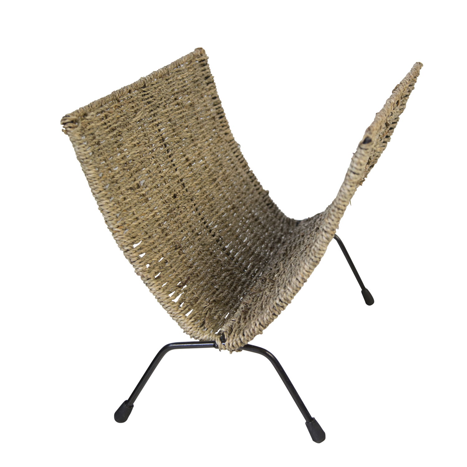 Newspaper stand magazine Holder Sea Grass