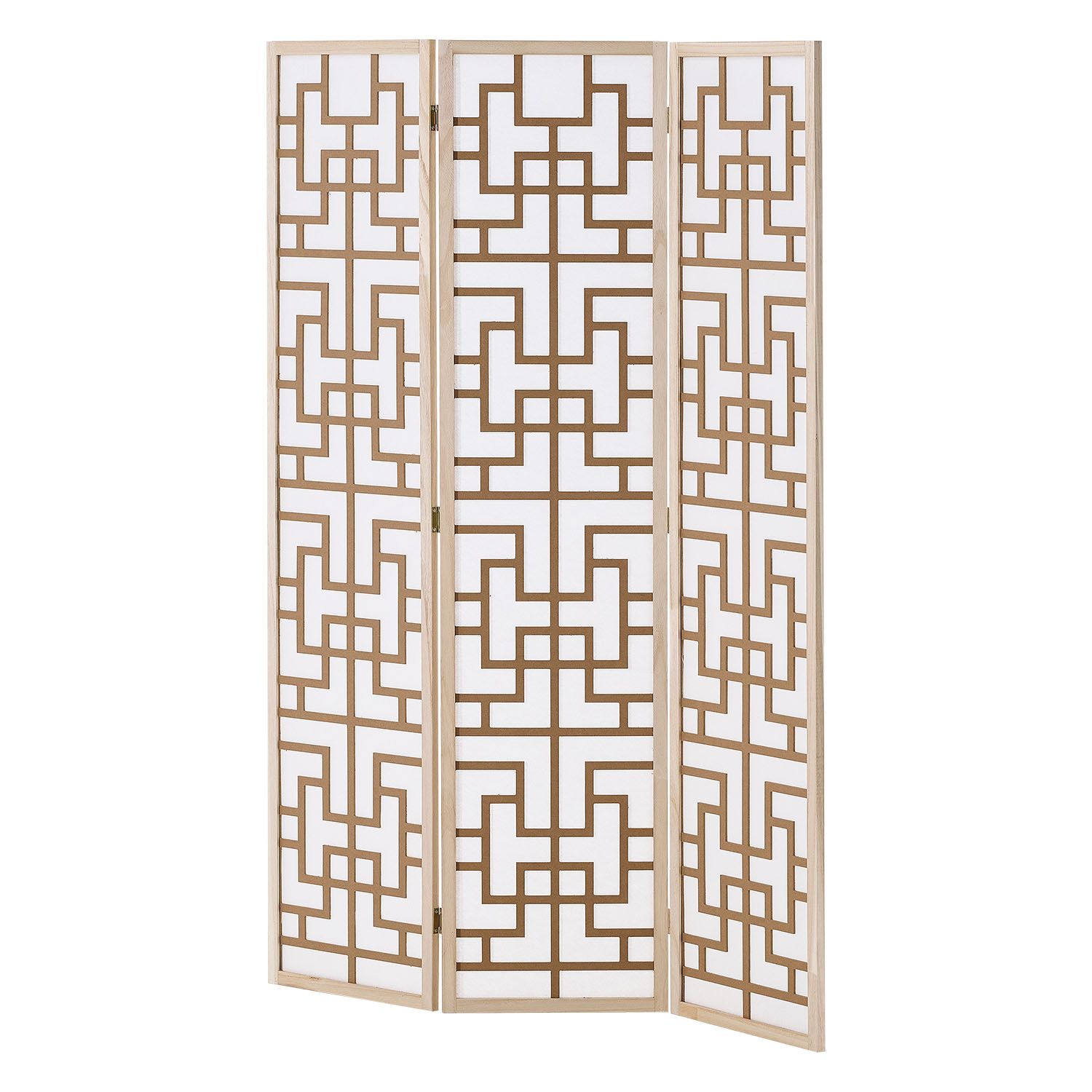 Paravent Natural Shoji | 3-panel | Wood | Room Divider | Partition Privacy Screen