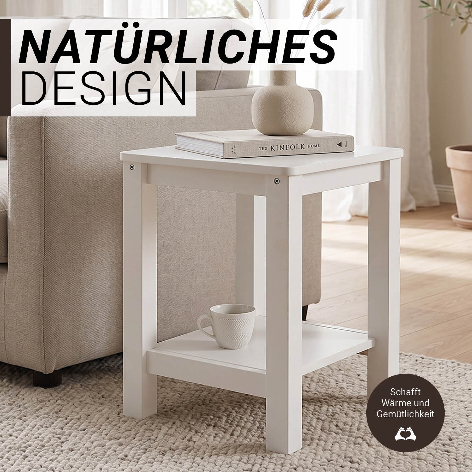 Wooden Stool Set of 2 Seat Stool Pine Wood Solid Table Stool Wardrobe Dining Stool