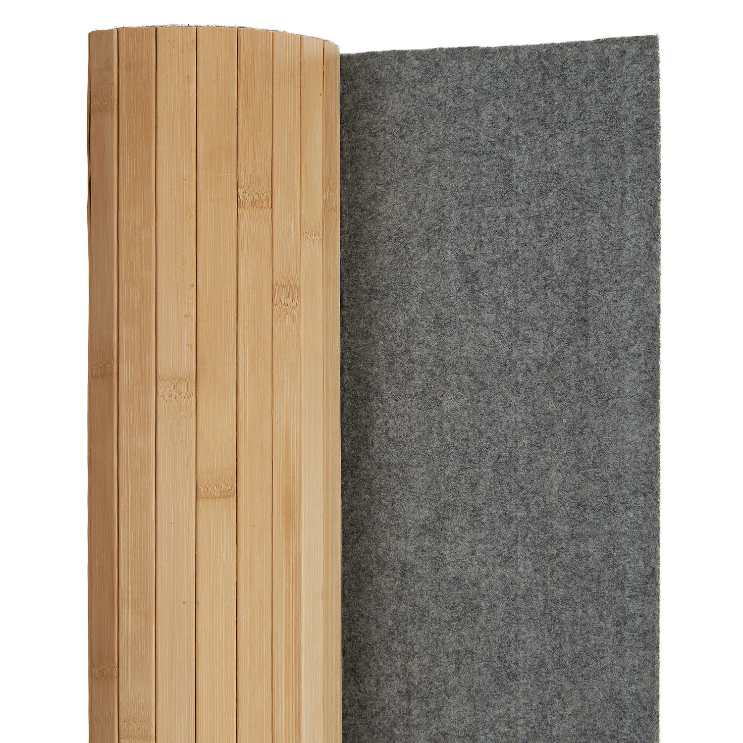 Bamboo Screen, 195 cm High, Brown | Room Divider, Partition, Privacy Screen