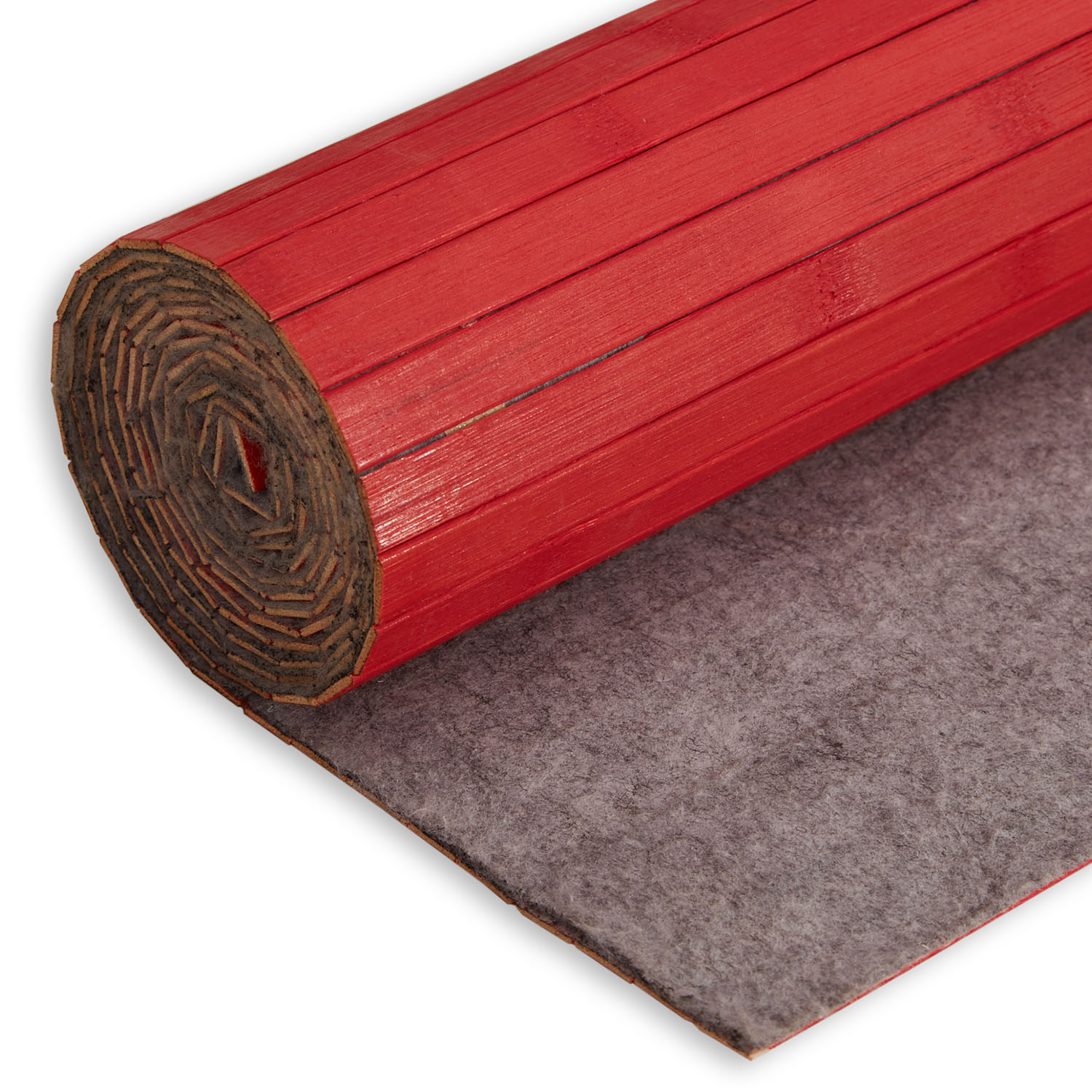 Paravent Bamboo Height 200 cm Red | Room Divider Partition Privacy Screen