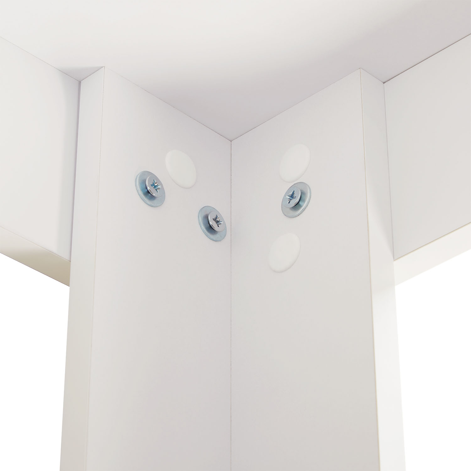 Modern Dining Table Kitchen Table Wooden Table 90x60 cm White 2 Seater Living Room