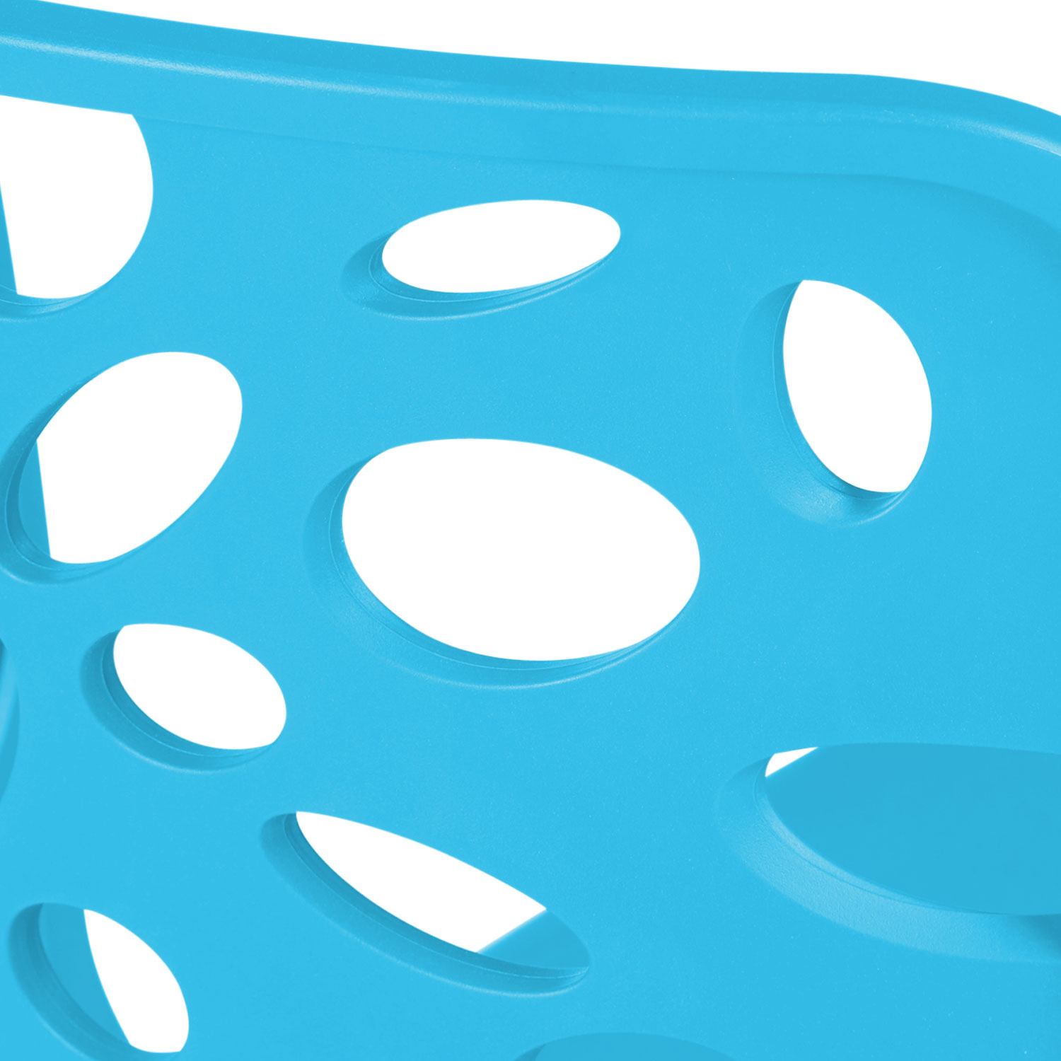 Garden chair Set of 6 Modern Blue Camping chairs Outdoor chairs Plastic Stacking chairs Kitchen chairs