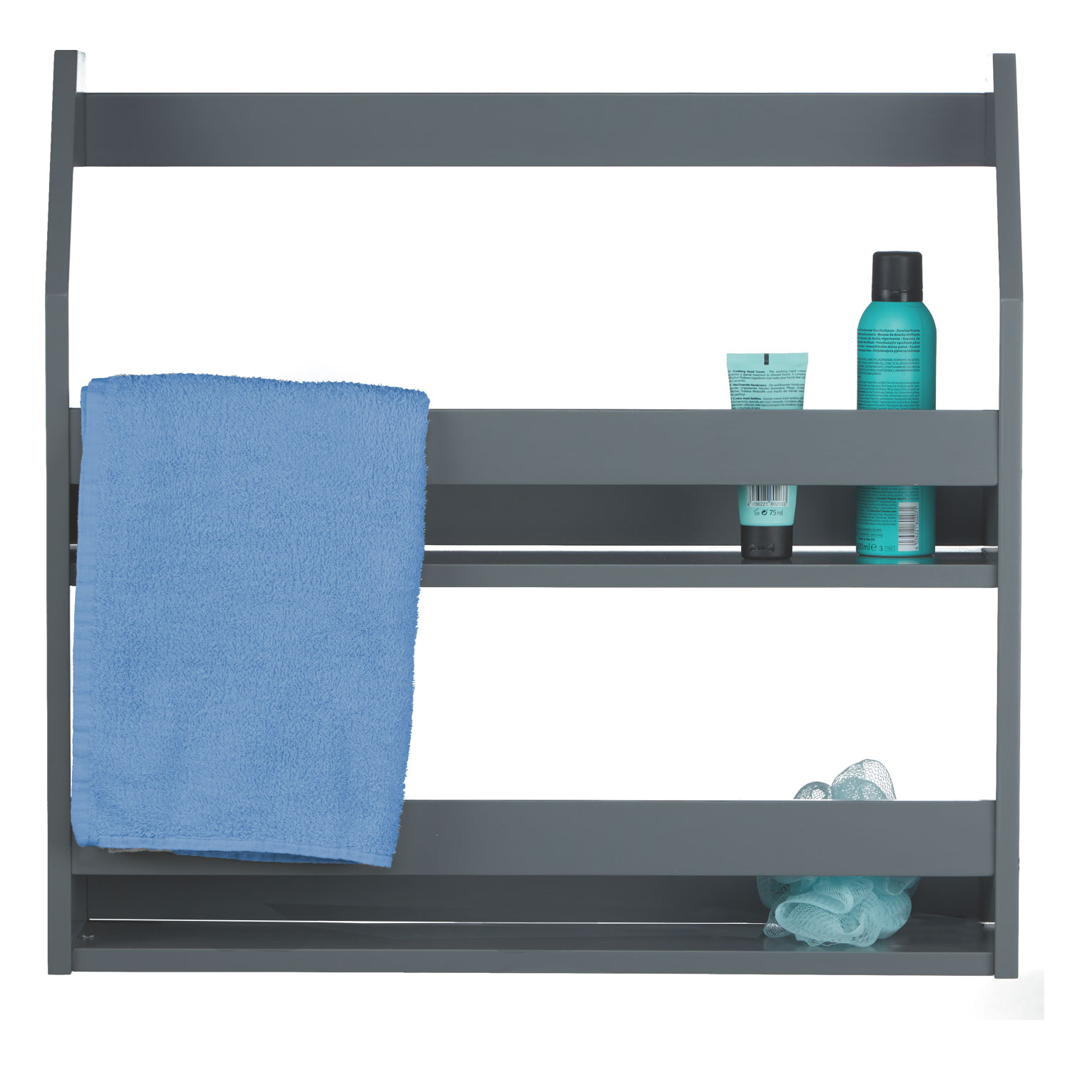 Shelf Wall Shelf Hanging Shelf Bookcase Wood Shelf Wood Grey