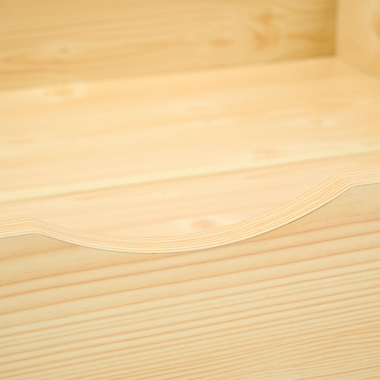 Set of 2 Natural Bed Drawers – Rollable bed drawers with plenty of storage space | Quiet, sturdy, and space-saving