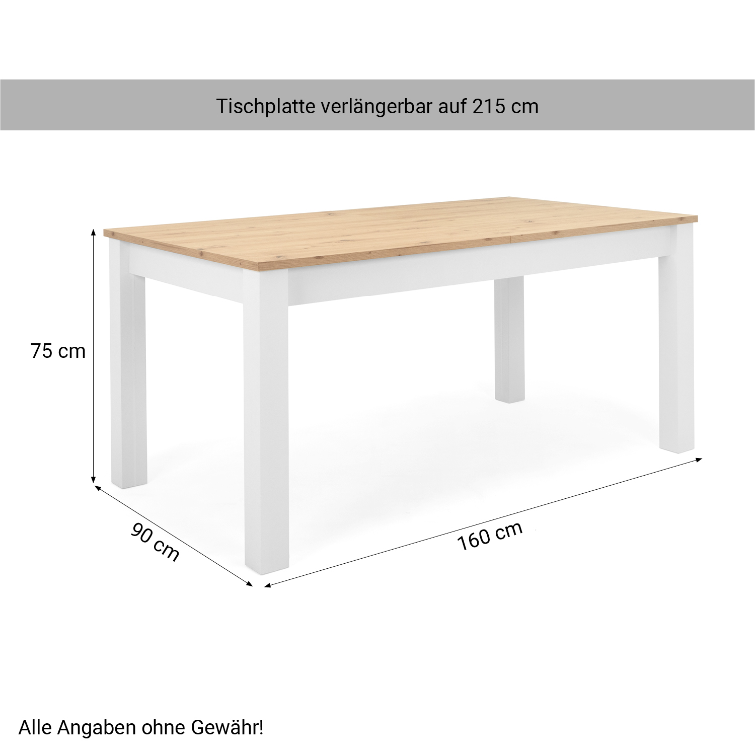 Dining Table Extendable with 4 Chairs Grey Dining Room Table Wooden Table White
