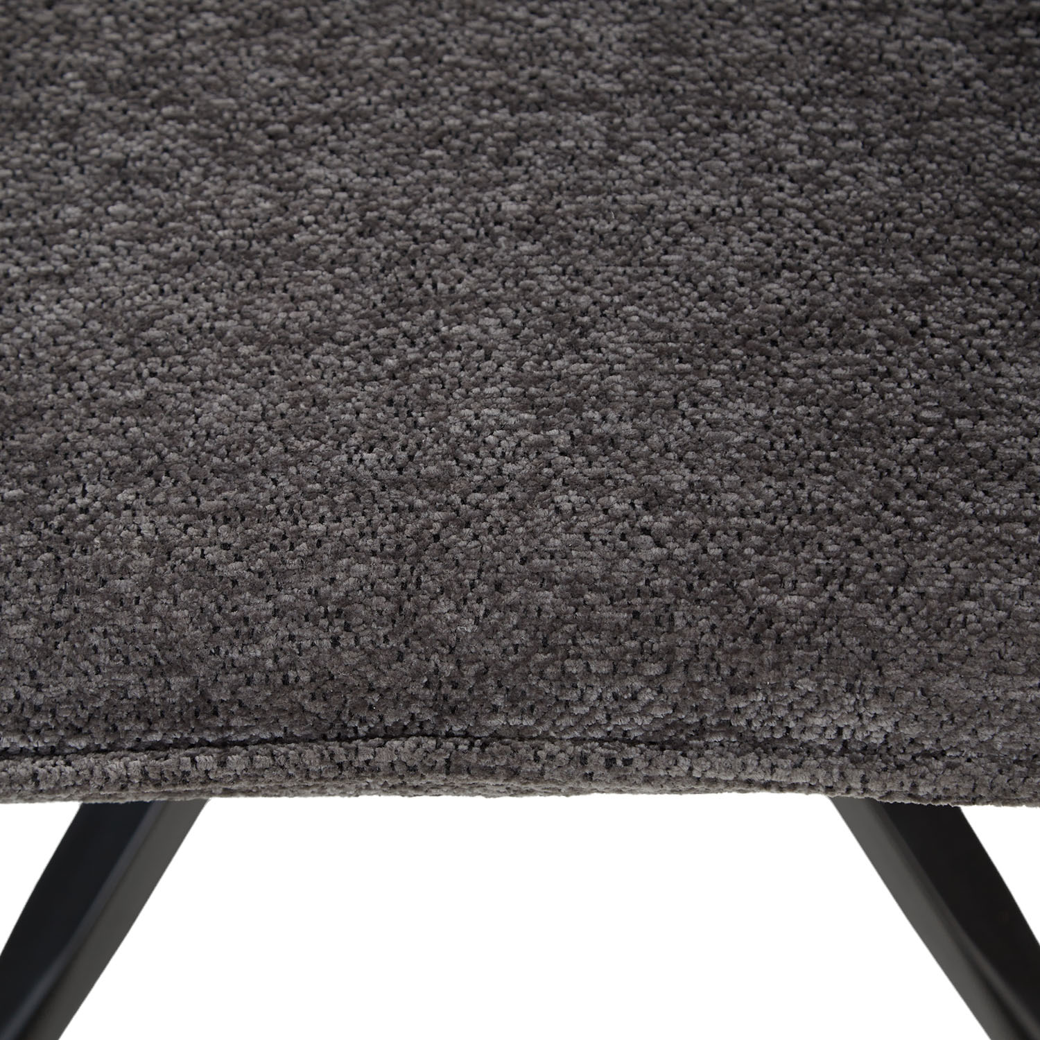 Dining Chair Set of 1, 2, 4 or 6 Modern Egg Chairs Chenille Yarn Grey Armchairs Dining Room Chairs Upholstered Chairs Eames Chairs