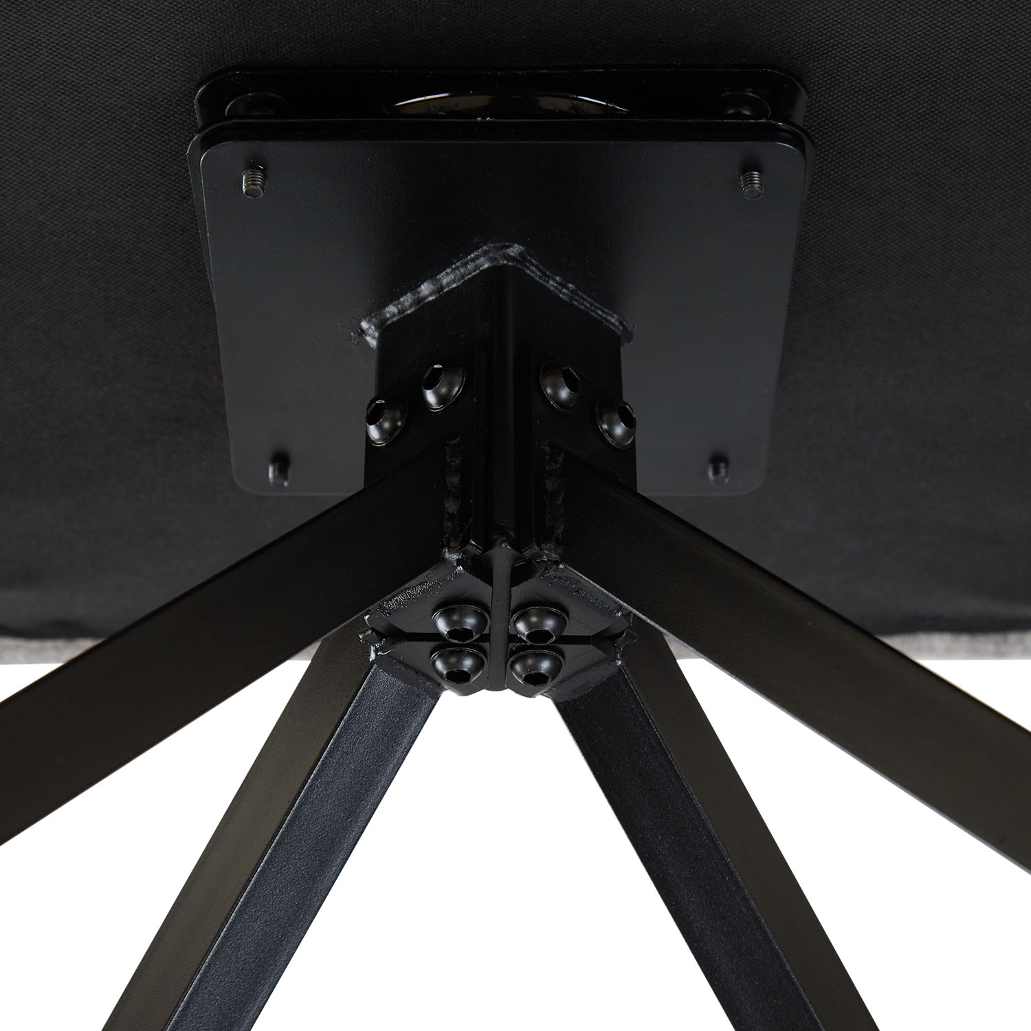 Upholstered Chair Linen Grey | Set of 6 | swivel | with Armrests | Kitchen Dining Room Office