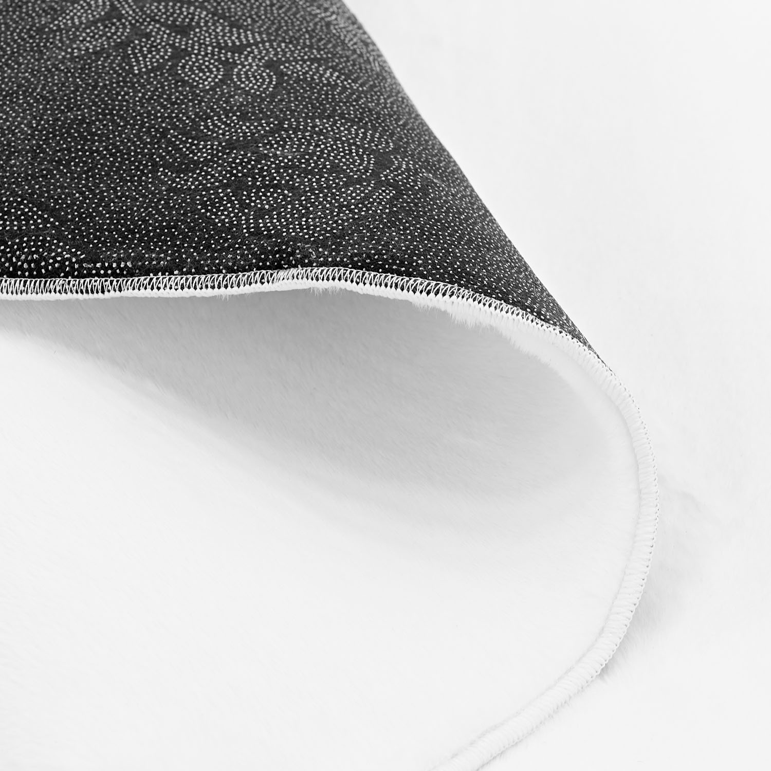 Soft White Rug 120x180 cm – Modern Short Pile Living Room Rug – Non Slip Bedroom Carpet – Washable Fluffy Area Rug