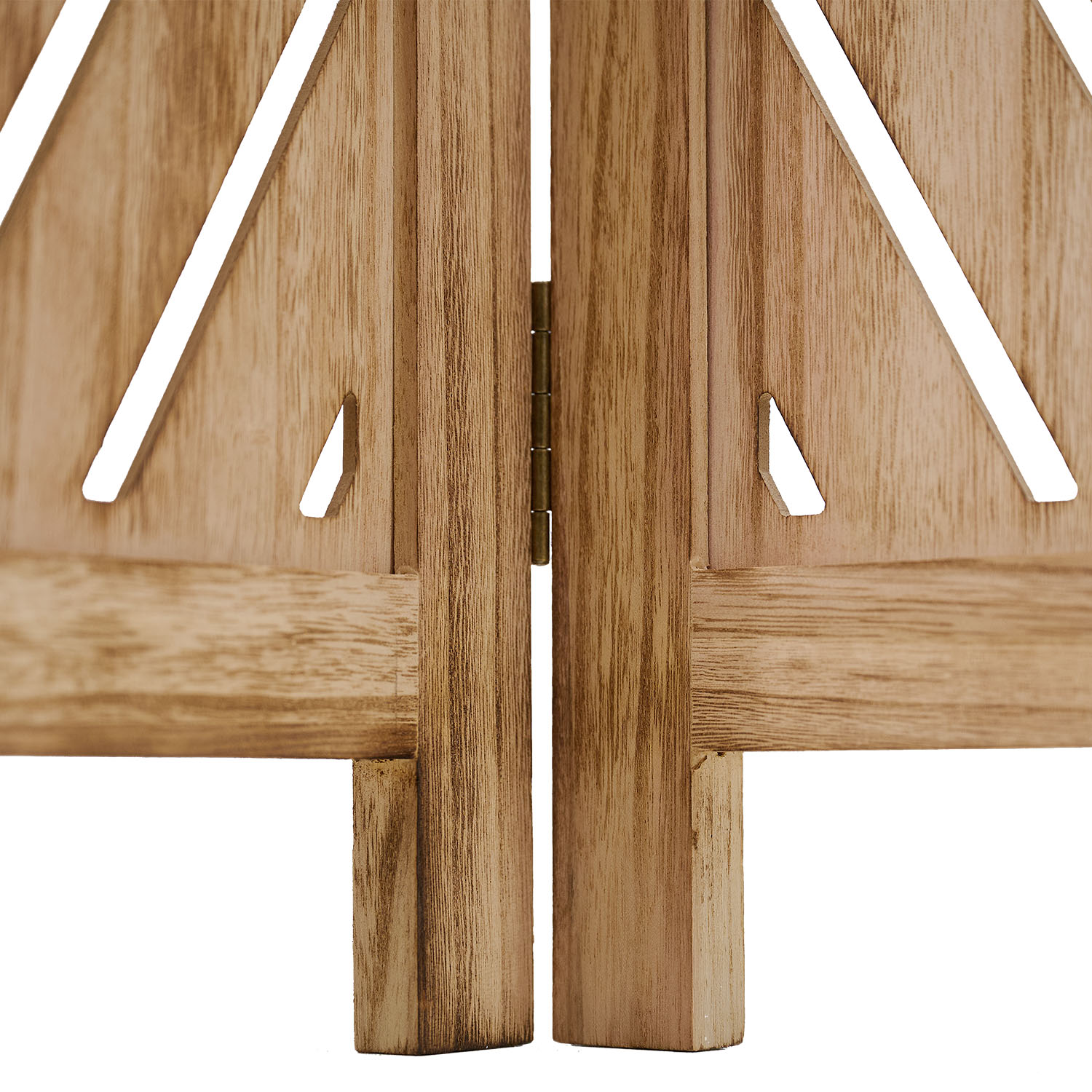 Paravent Natural Various Patterns | 3-panel | Wood | Room Divider Partition Privacy Screen