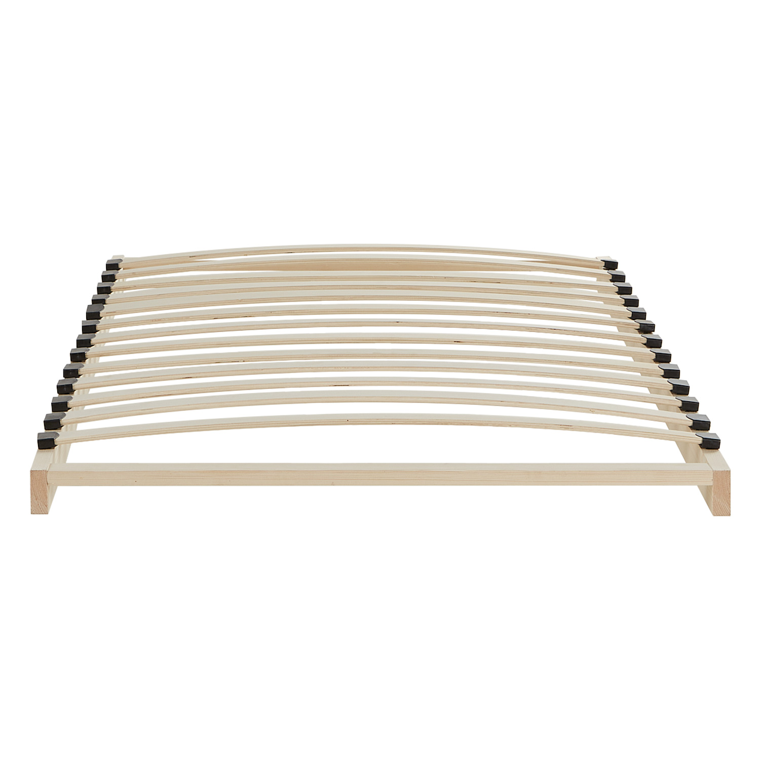 Comfort Bed 90x200 cm Natural | Senior Bed Height Adjustable with Slatted Frame | Single Bed | Wood