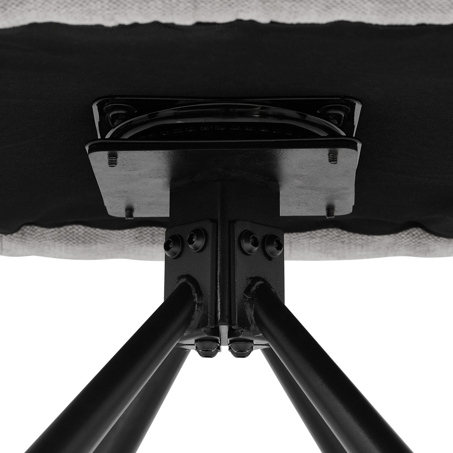 Esszimmerstühle Drehbar 1, 2, 4 oder 6 Stühle für den Esstisch Drehstuhl mit Armlehne Stoff Grau Polsterstühle Sessel Modern