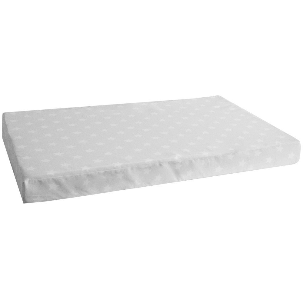 Seat cushion in a set of  2 Seat pad Seat cover cot grey 86x53