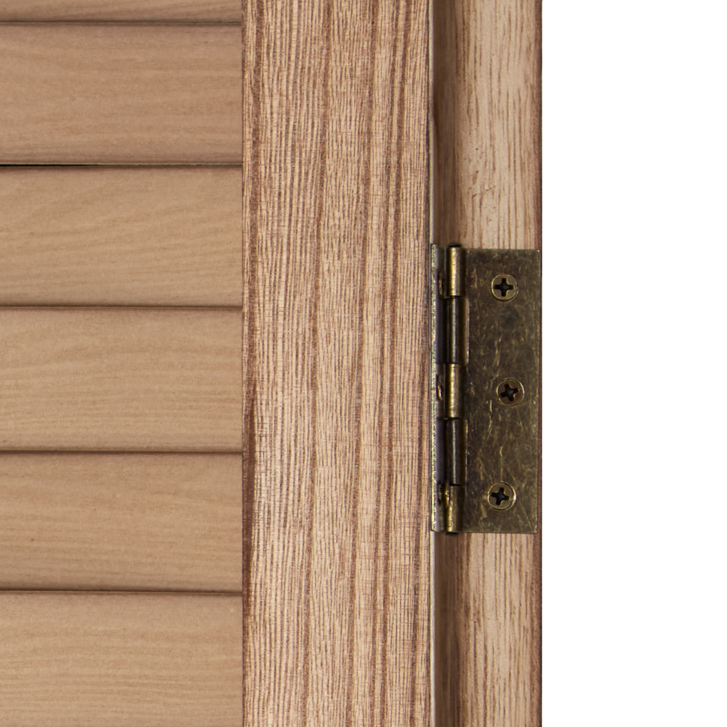 Paravent Natural Rattan-Style | 3-panel | Wood | Room Divider Partition Privacy Screen