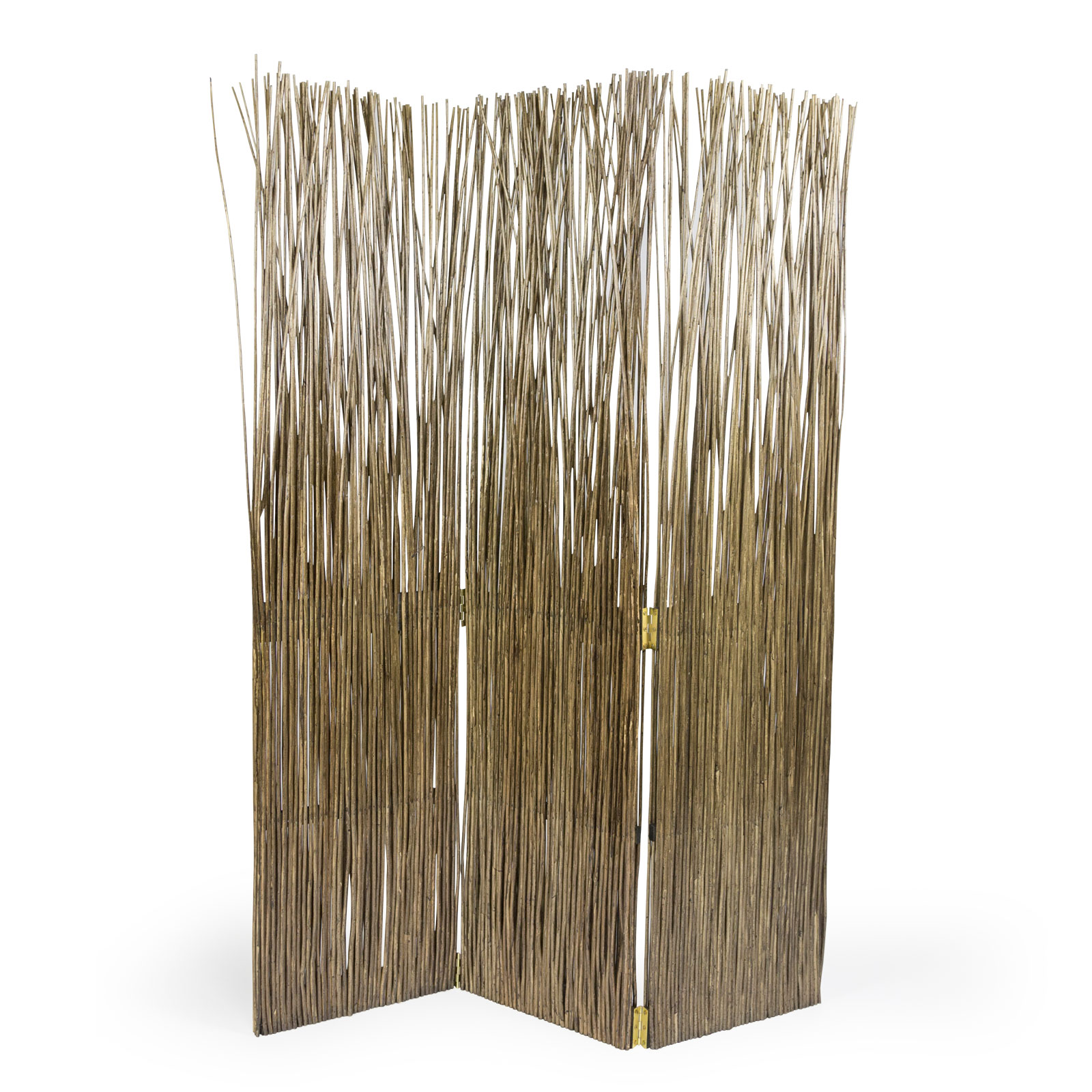 Paravent Willow Gray | 3-panel | Room Divider Partition Privacy Screen