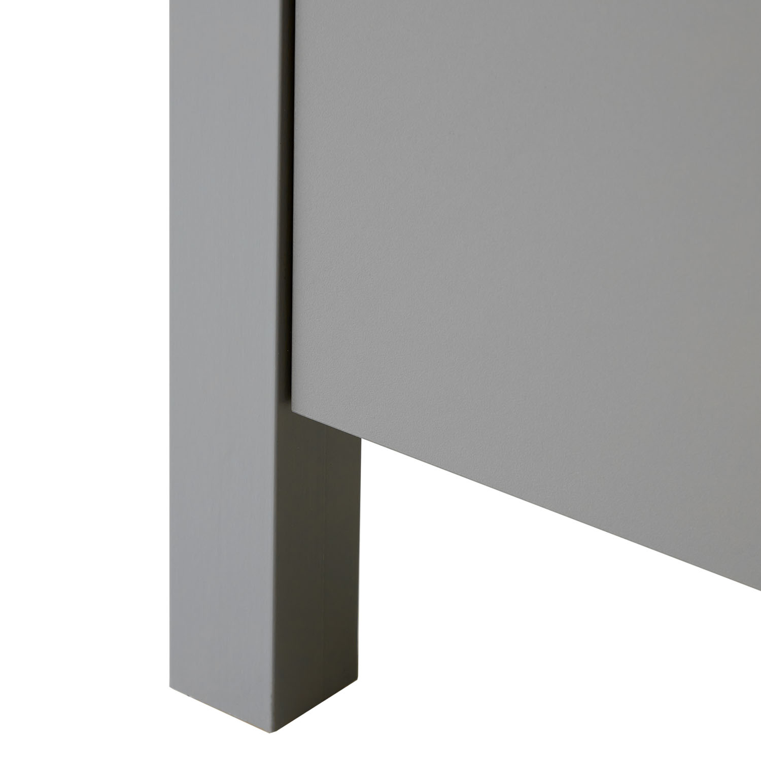 Showcase Highboard Modern Grey Cabinet Living room cabinet Natural Wood