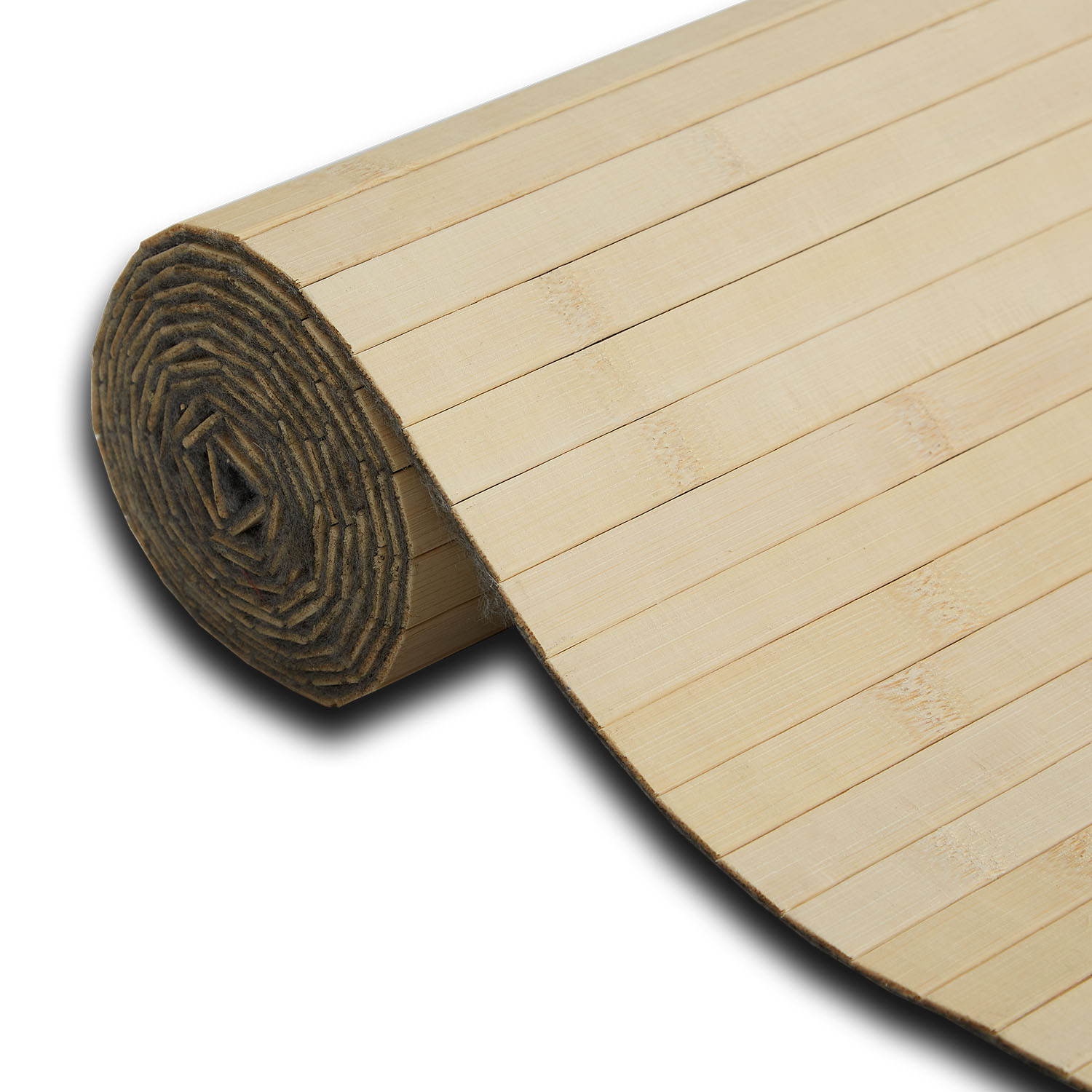 Bamboo Screen, 195 cm High, Natural | Room Divider, Partition, Privacy Screen