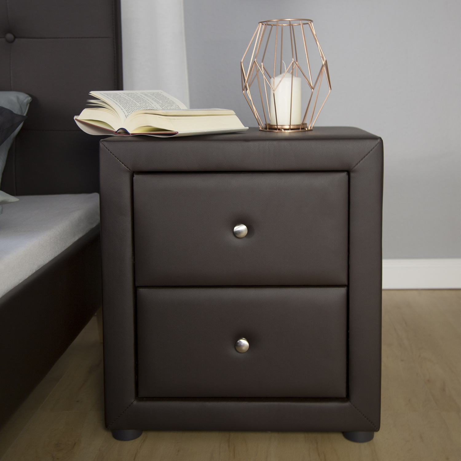 Bedside night table bedroom brown night dresser side table Bedside night table bedroom brown night dresser side table