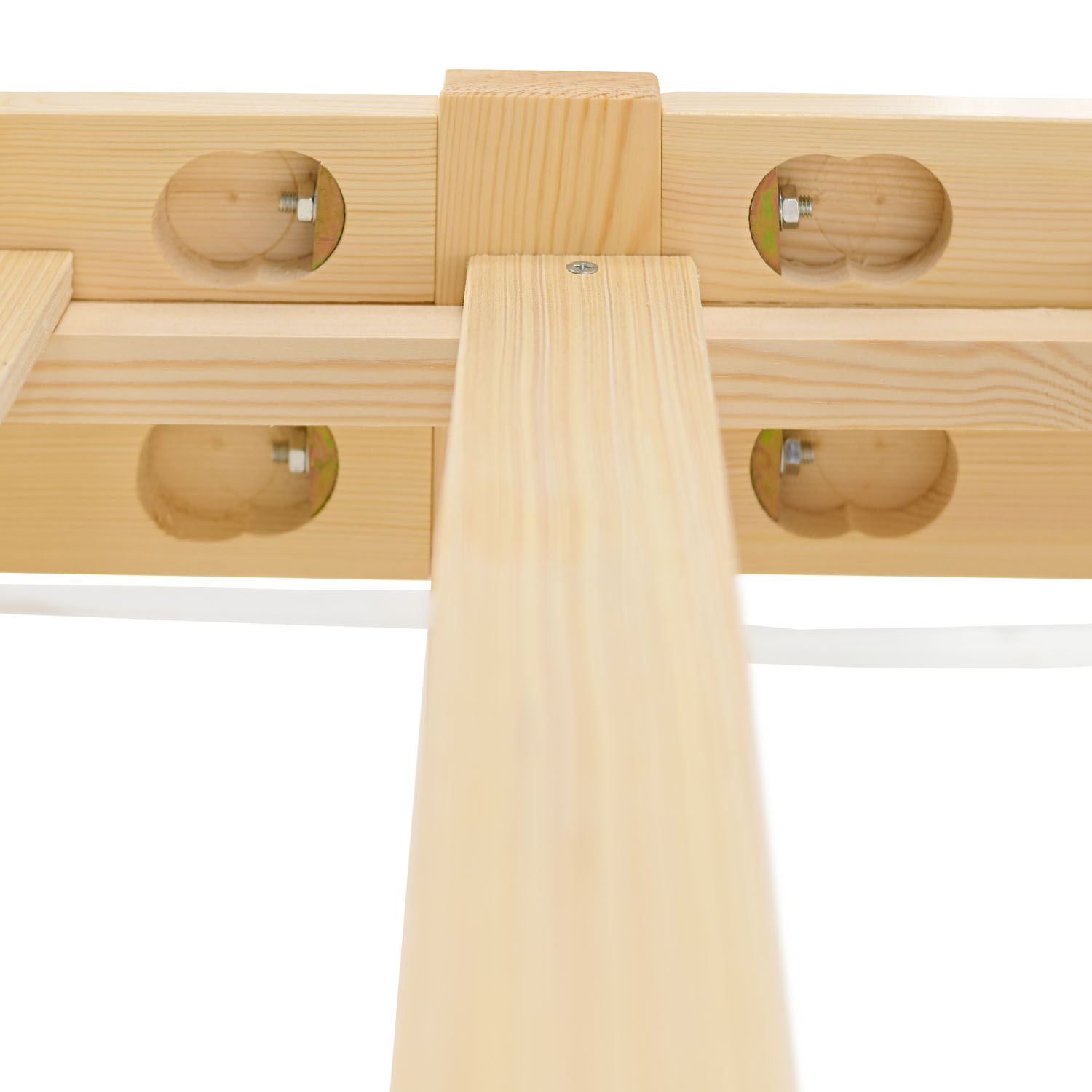 Double Bed with Mattress and Slatted Frame 120x200 Bed Nature Solid Pine Wooden Bed Futon Bed