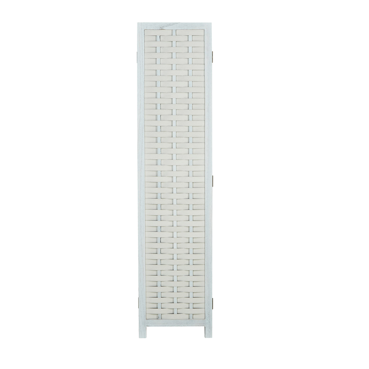 Paravent Natural Rattan-Style | 3-panel | Wood | Room Divider Partition Privacy Screen