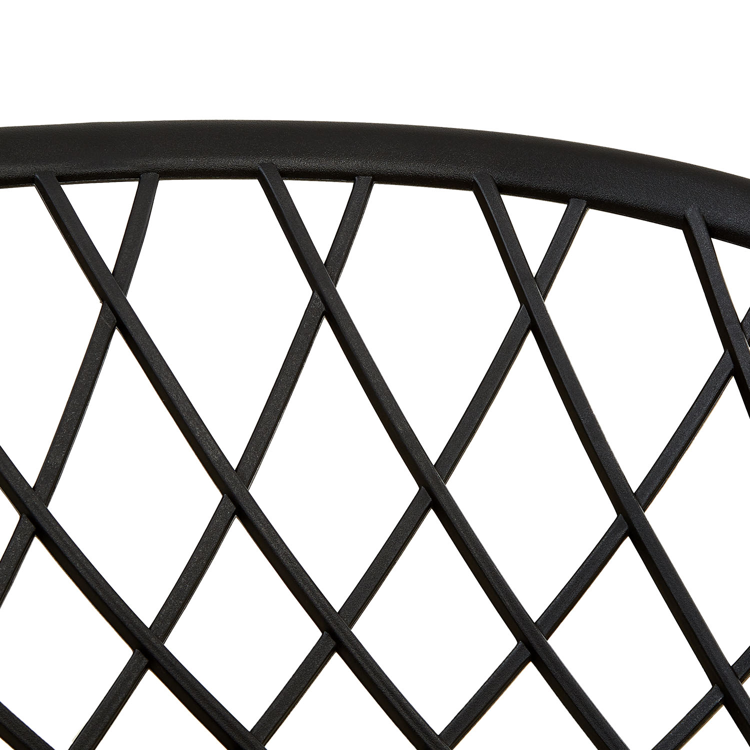 Set of 6 Garden chair with armrests Camping chairs Black Garden armchairs Outdoor chairs Plastic Egg chair Indoor chairs Kitchen chairs