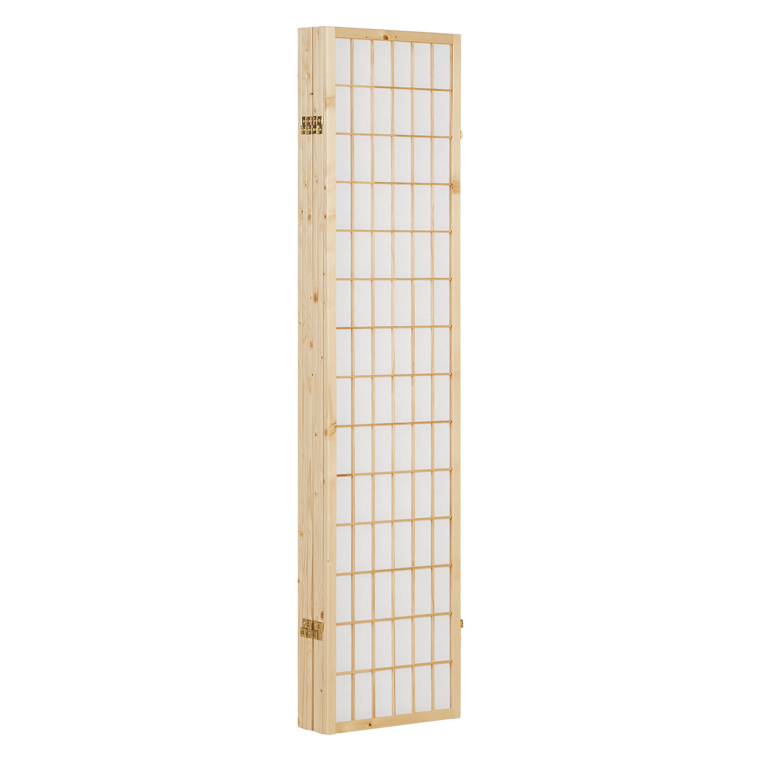 Paravent Natural Shoji Rice Paper White | 6-panel | Wood | Room Divider Partition Privacy Screen
