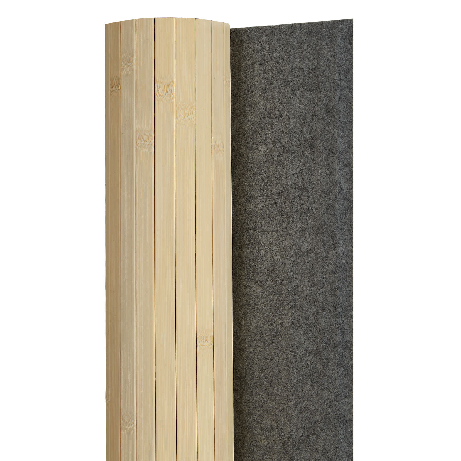 Bamboo Screen, 195 cm High, Natural | Room Divider, Partition, Privacy Screen